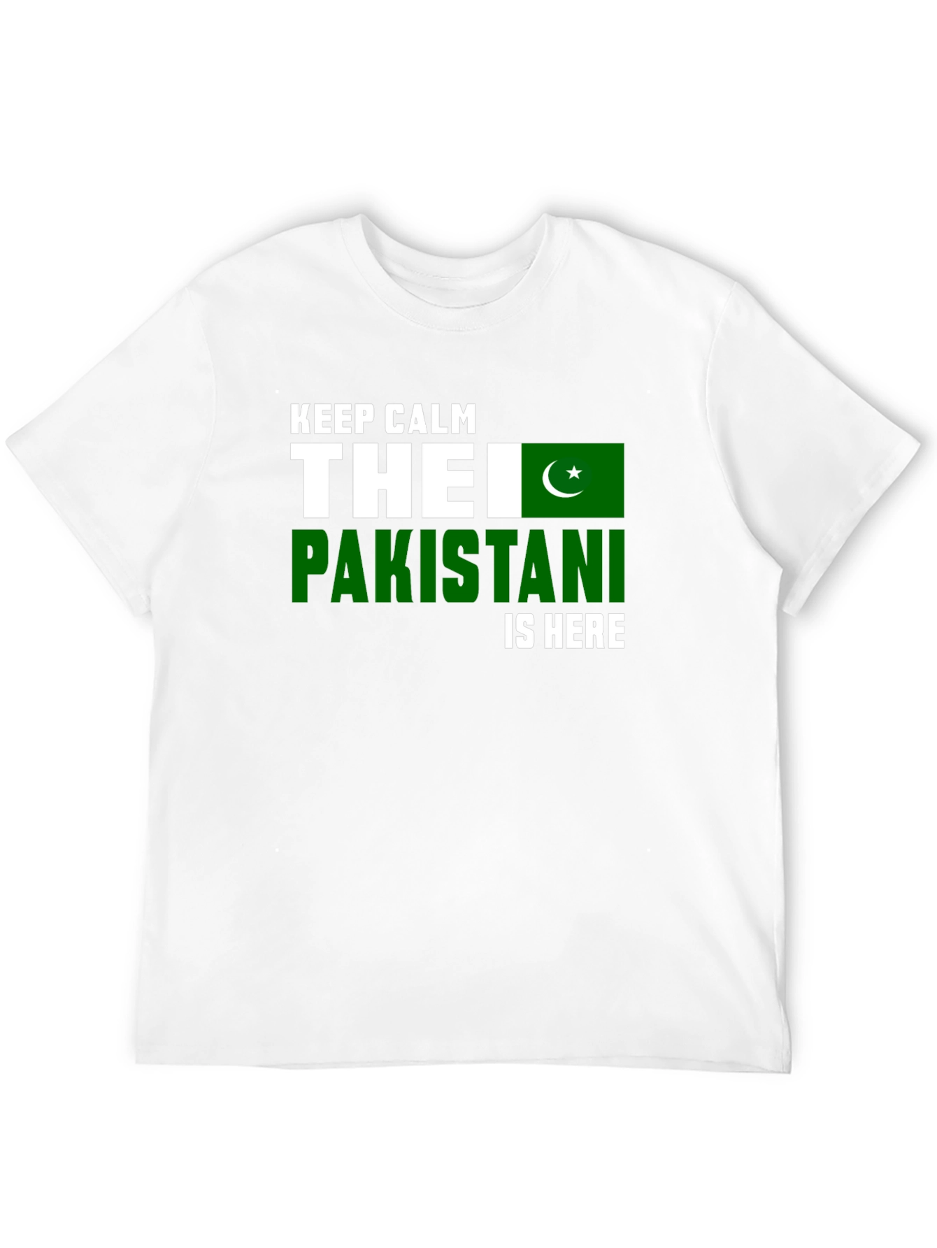 Keep Calm Pakistani T-Shirt - National Pride Tee