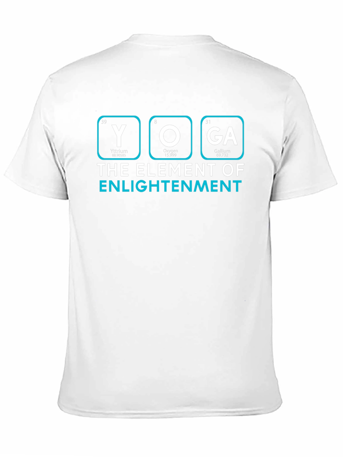 Yoga Element of Enlightenment Black T-Shirt
