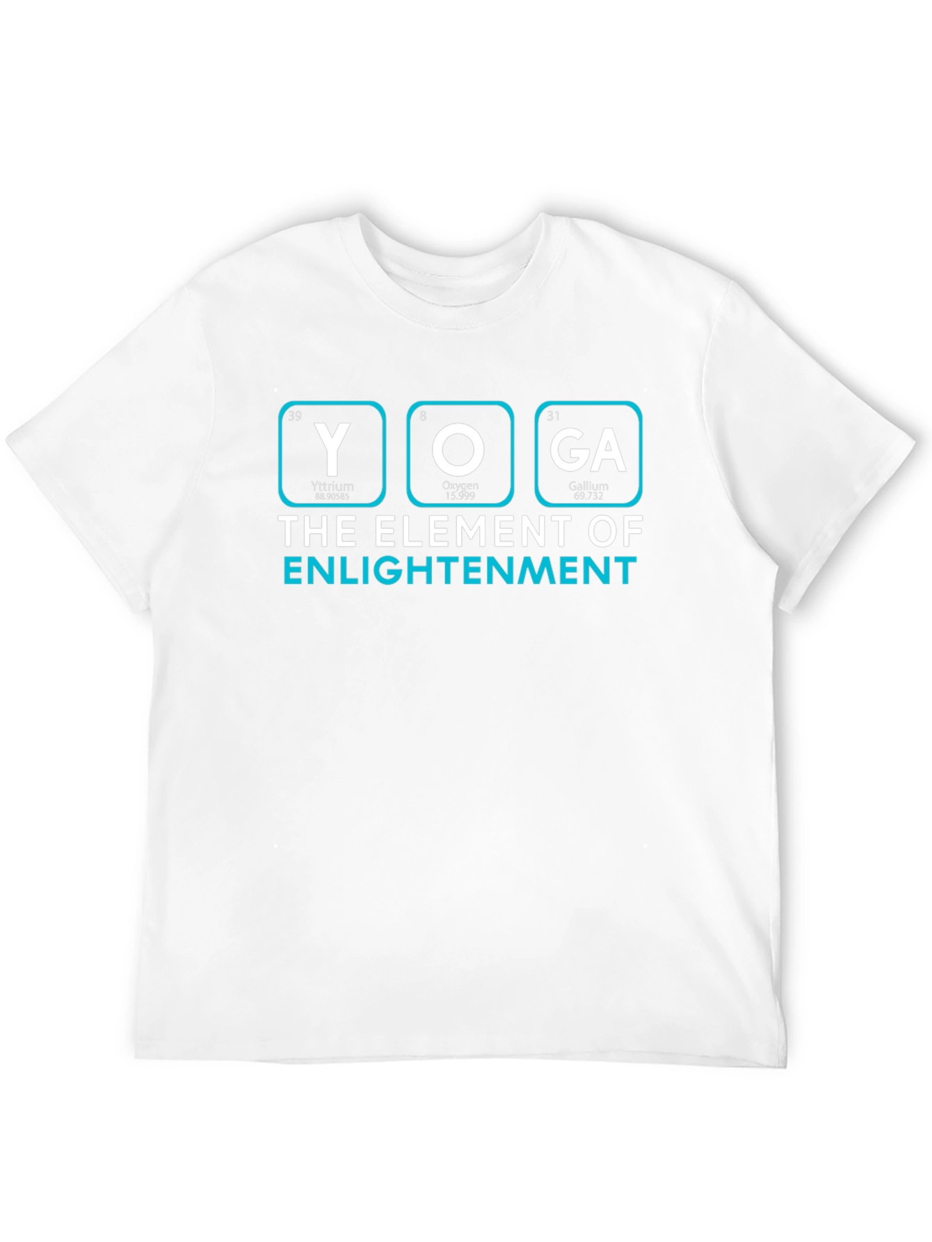 Yoga Element of Enlightenment Black T-Shirt