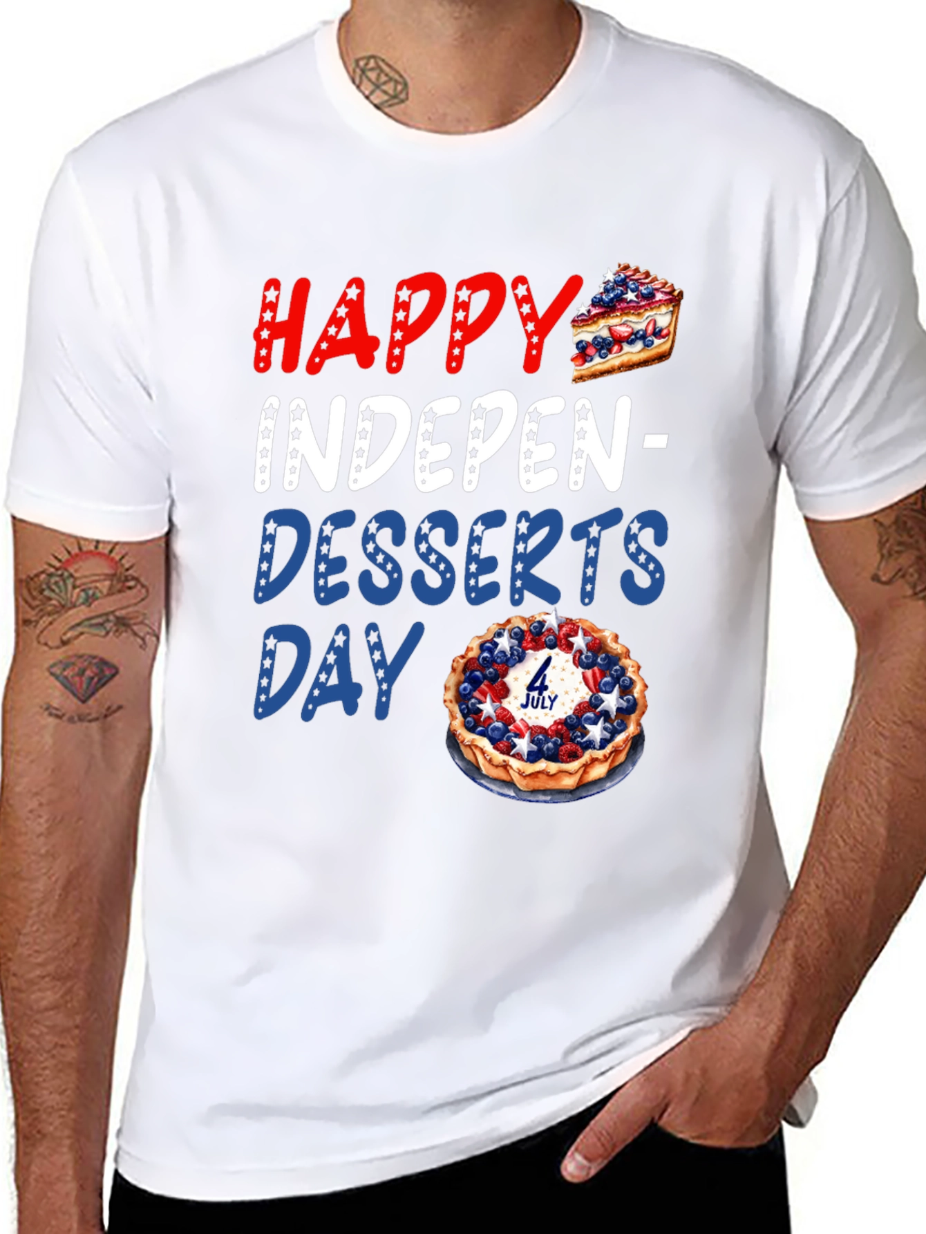 Happy Indepen-Desserts Day T-Shirt