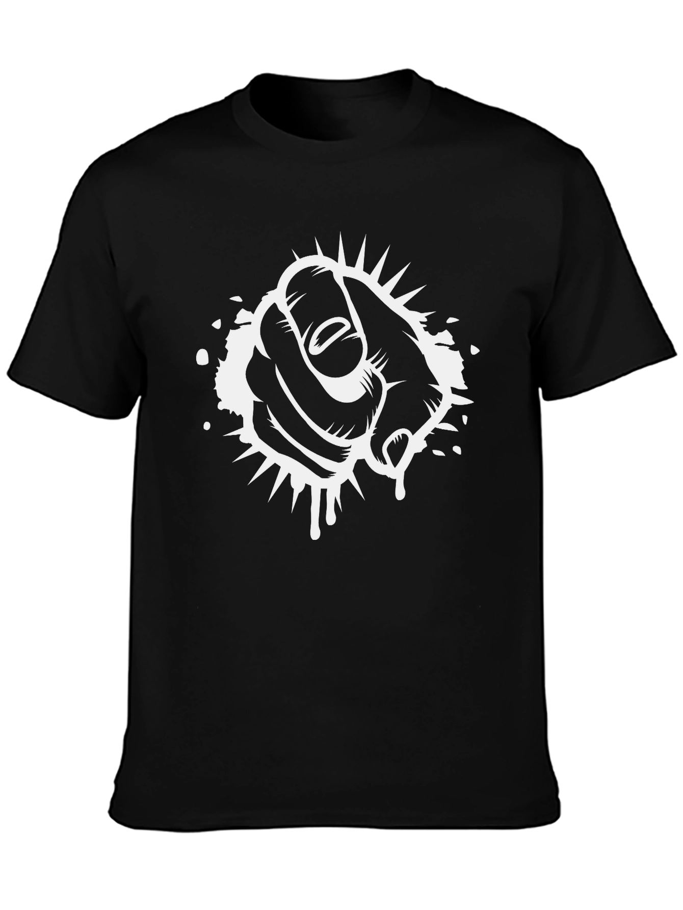 Graphic Tee - Pointing Finger Design