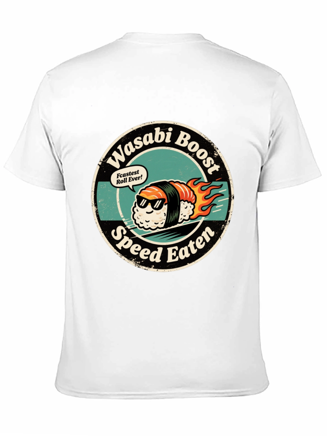 Wasabi Boost Sushi T-Shirt - Speed Eater