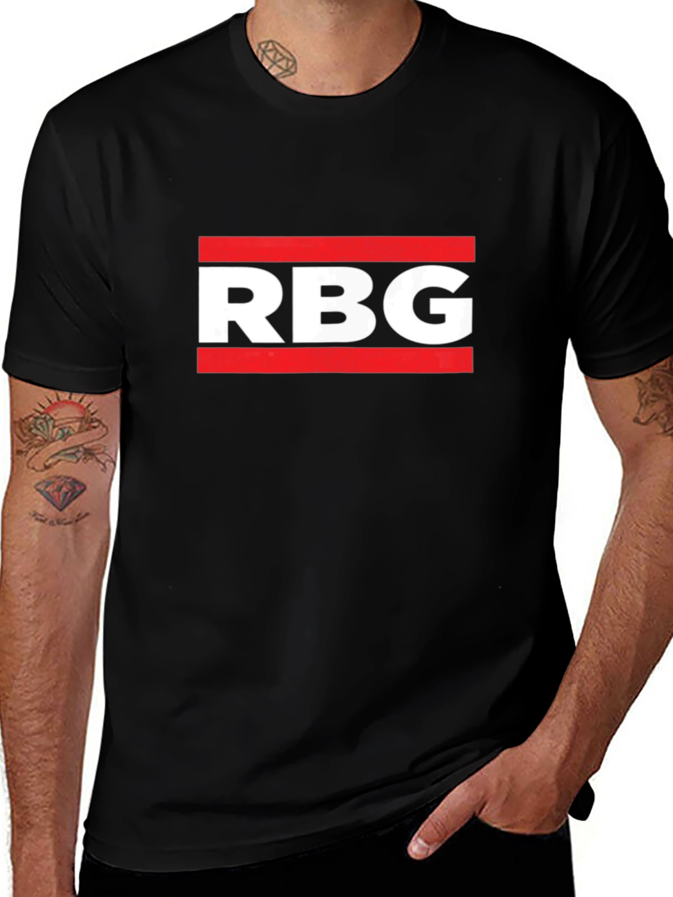 RBG Graphic Tee - Bold & Stylish Statement Shirt