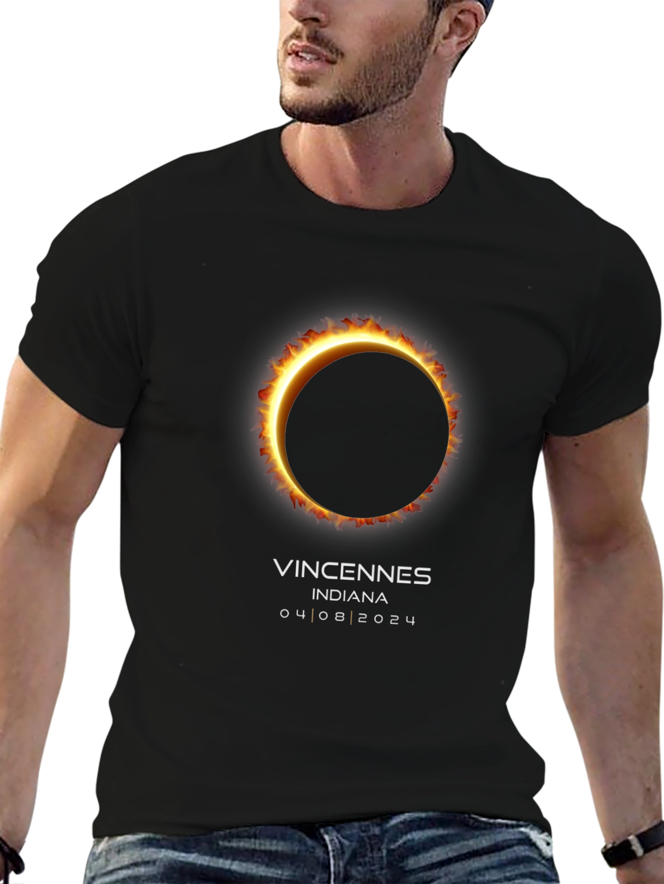 Vincennes Indiana 2024 Eclipse T-Shirt