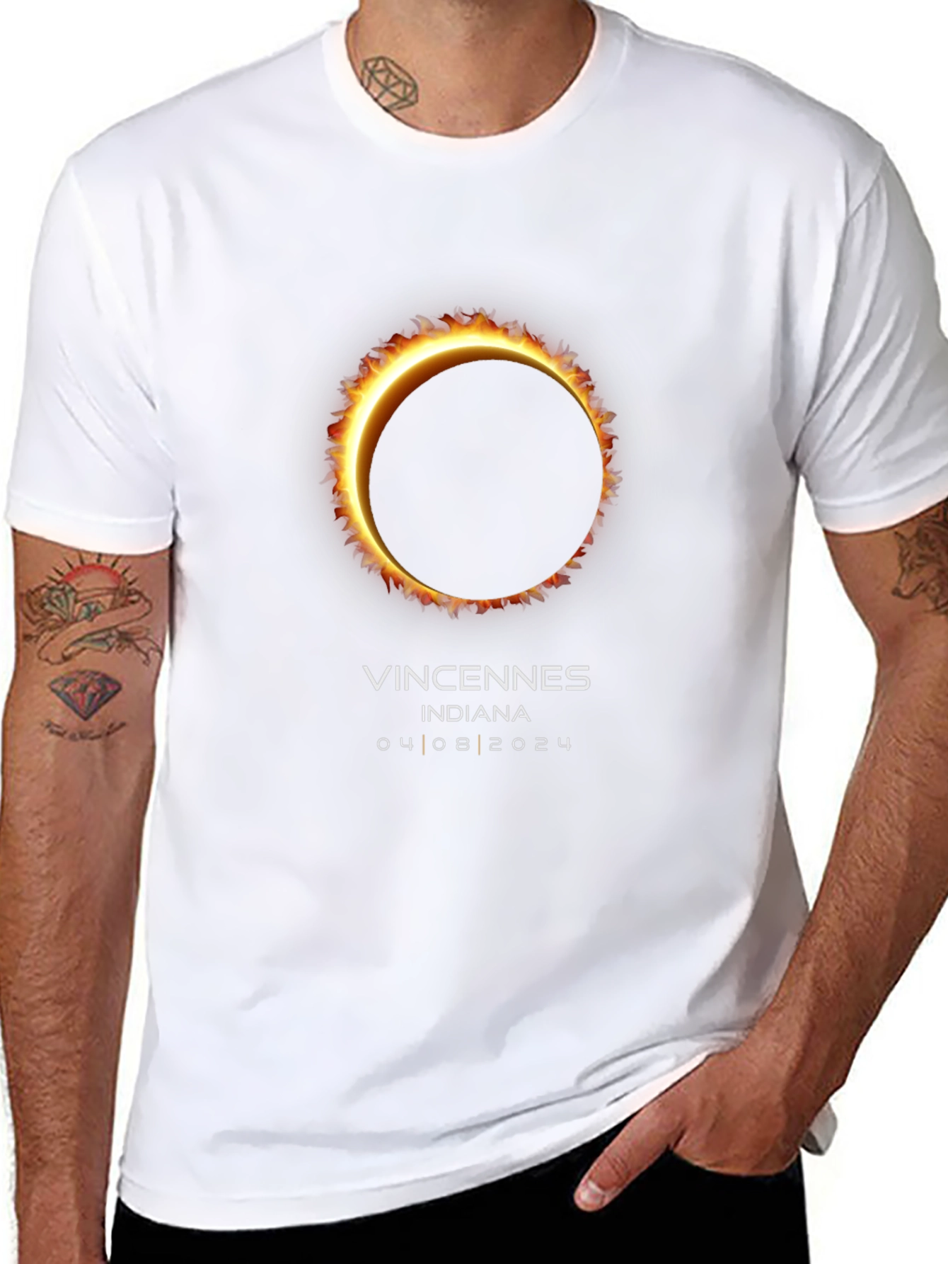 Vincennes Indiana 2024 Eclipse T-Shirt