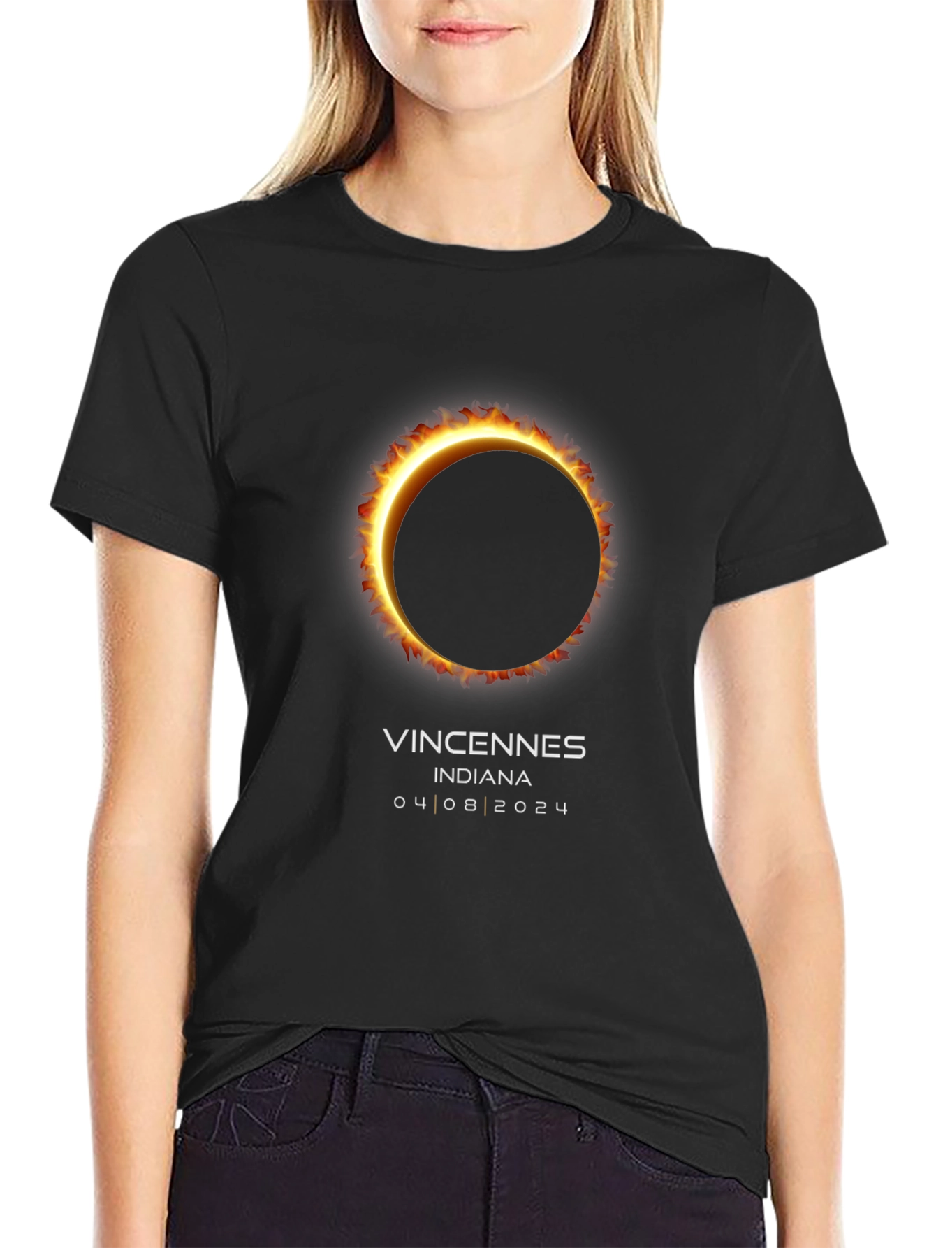 Vincennes Indiana 2024 Eclipse T-Shirt