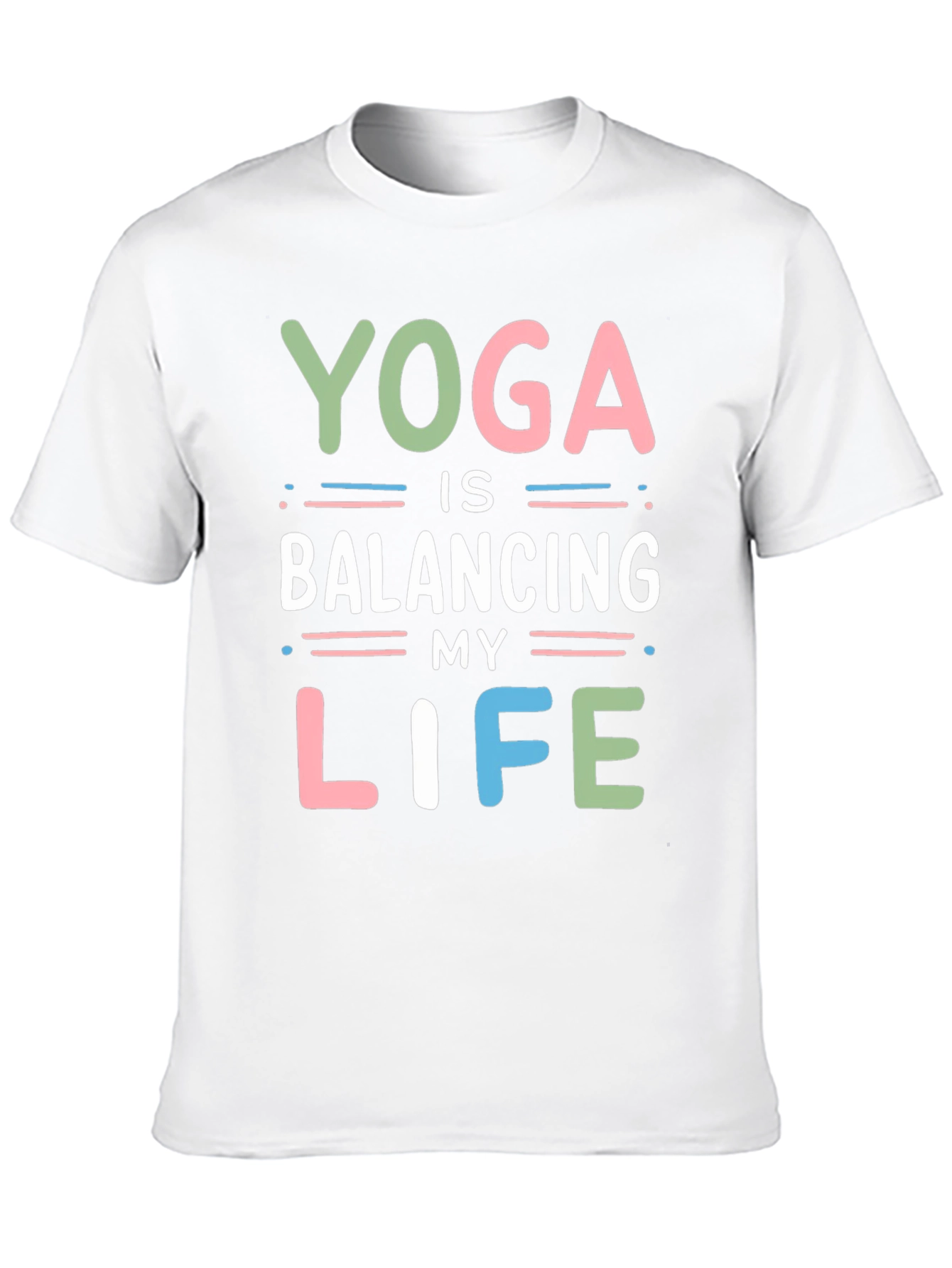 Yoga Balancing Life Graphic Tee