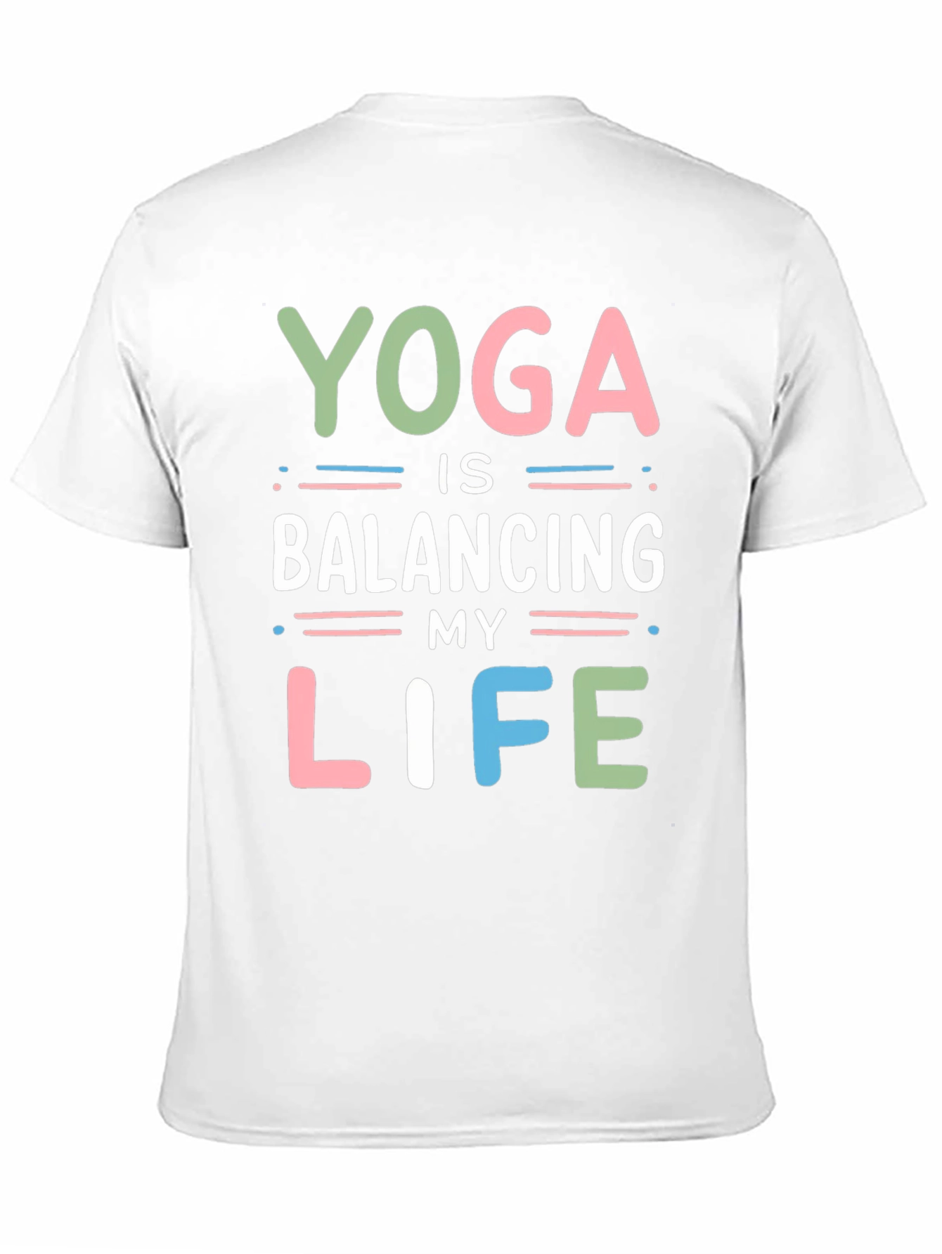 Yoga Balancing Life Graphic Tee