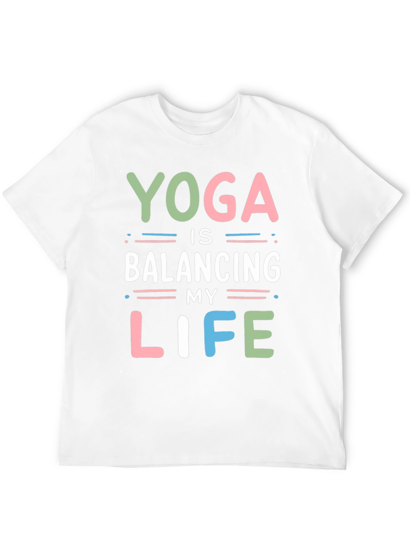 Yoga Balancing Life Graphic Tee
