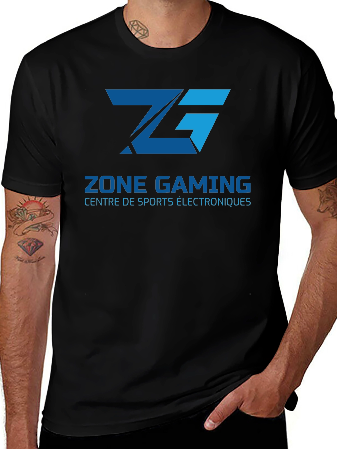 Zone Gaming T-Shirt - Black Esports Apparel