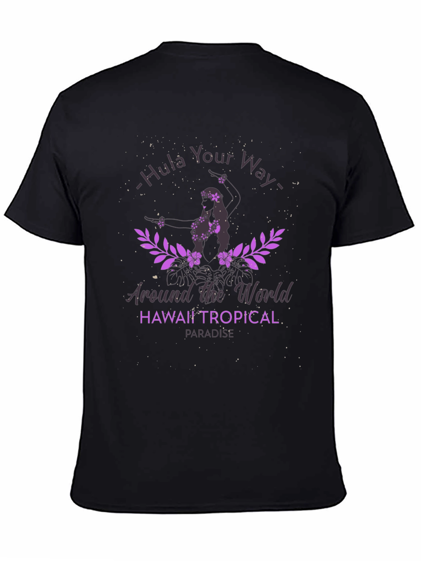 Hula Your Way Graphic Tee - Tropical Paradise