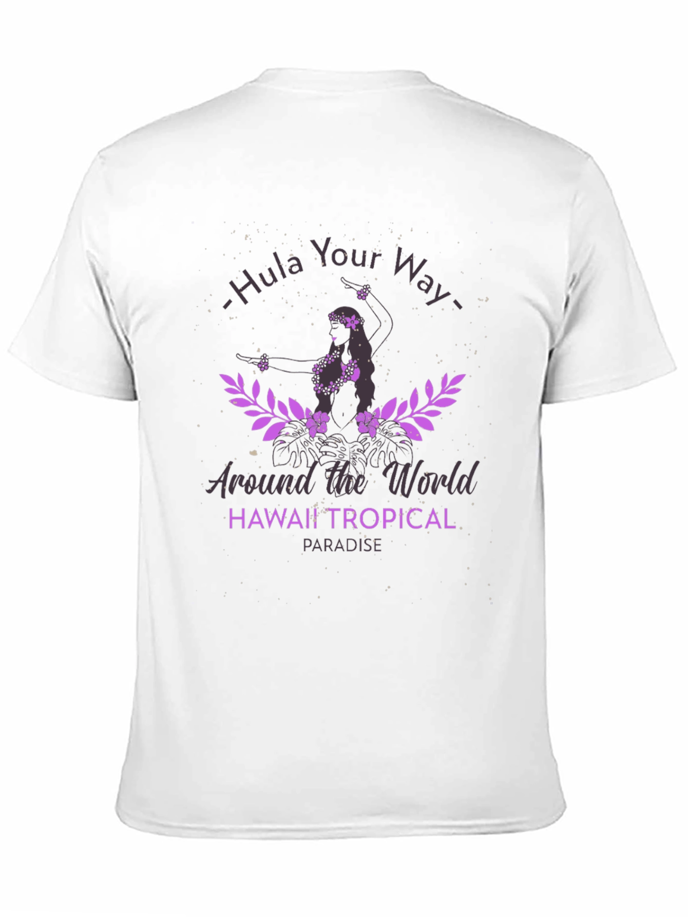 Hula Your Way Graphic Tee - Tropical Paradise