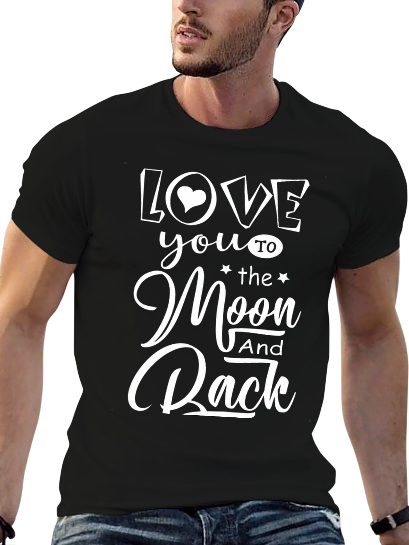 Love You to the Moon and Back Graphic Tee