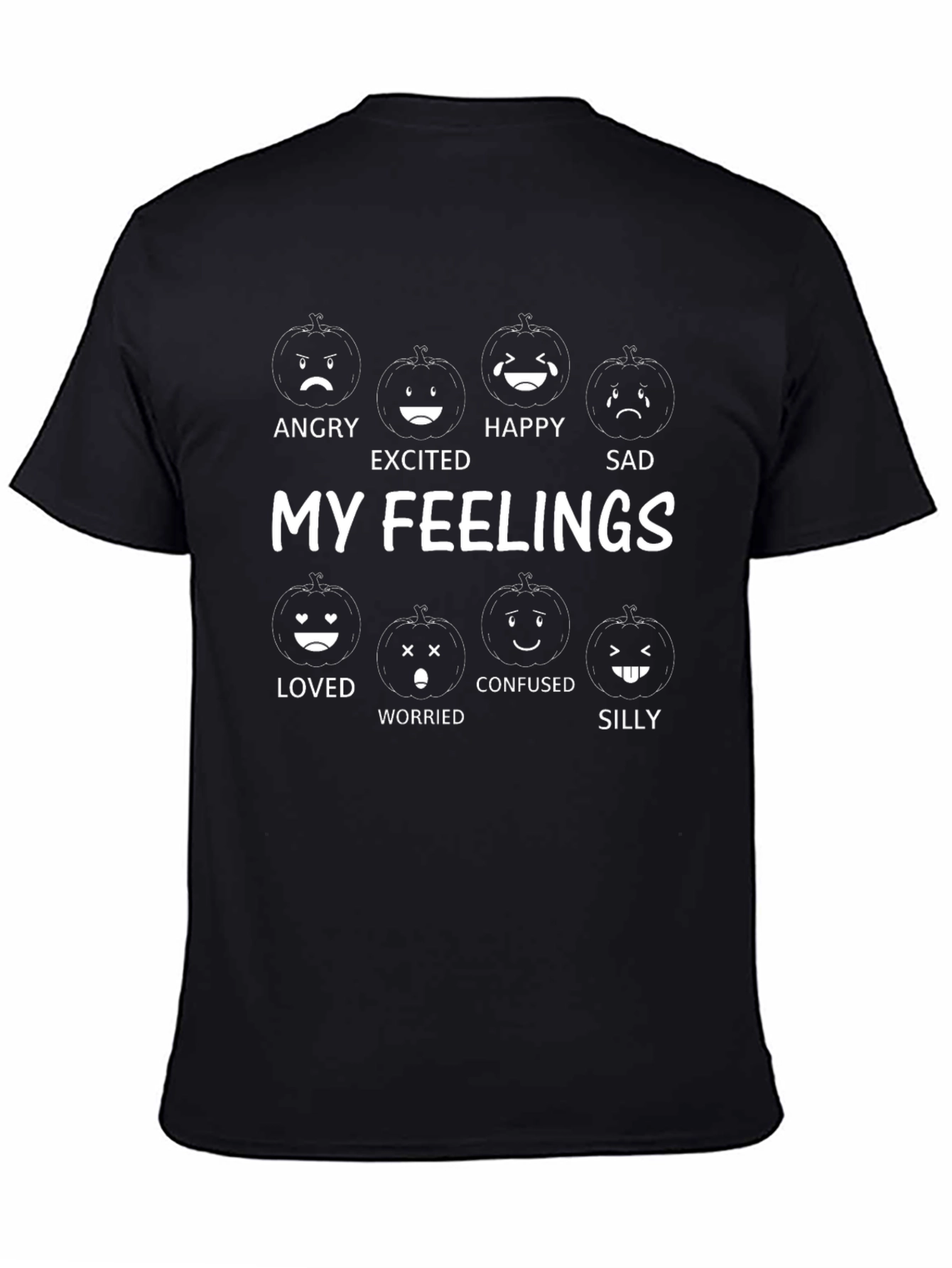 Emotional Pumpkin T-Shirt - My Feelings