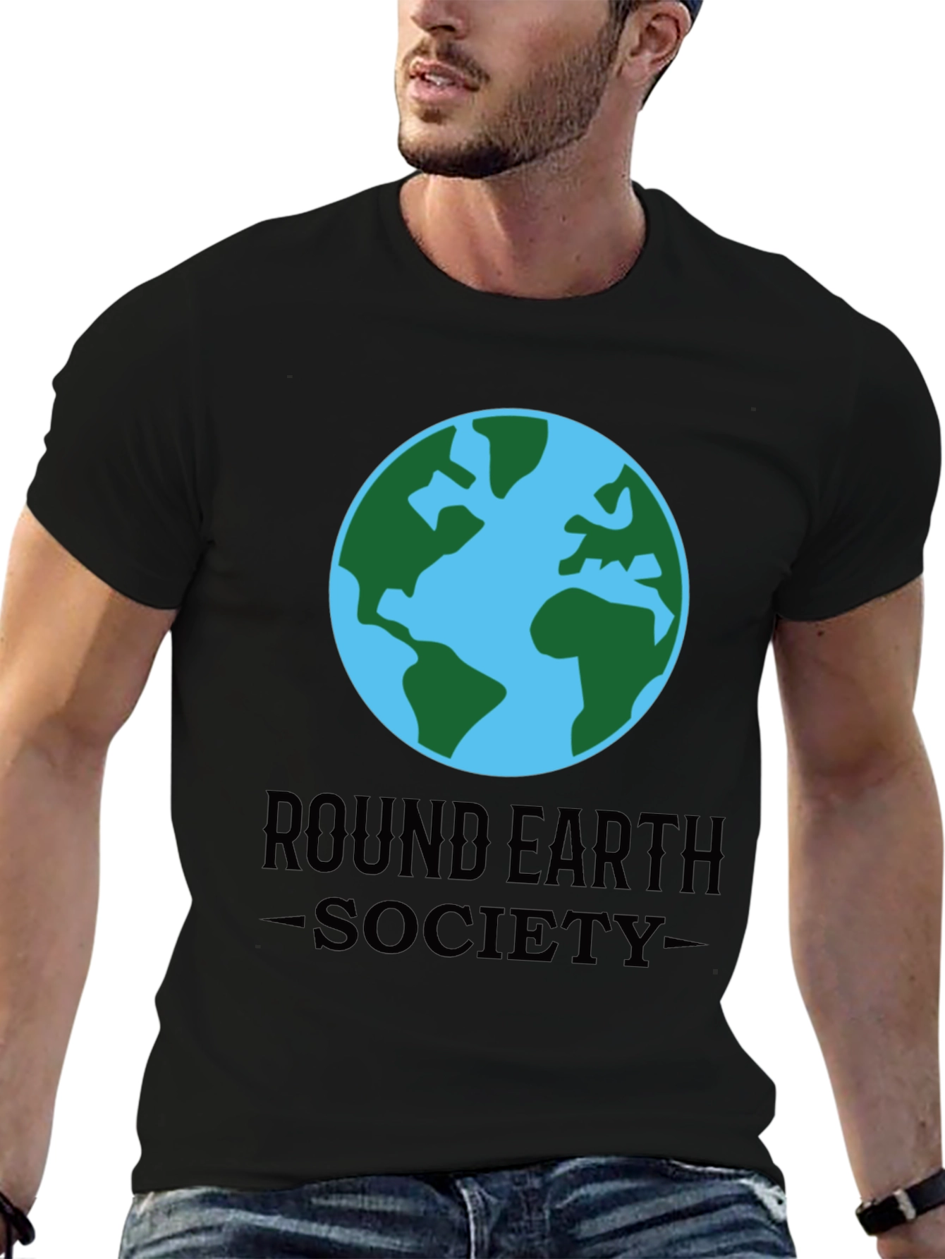 Round Earth Society Graphic Tee