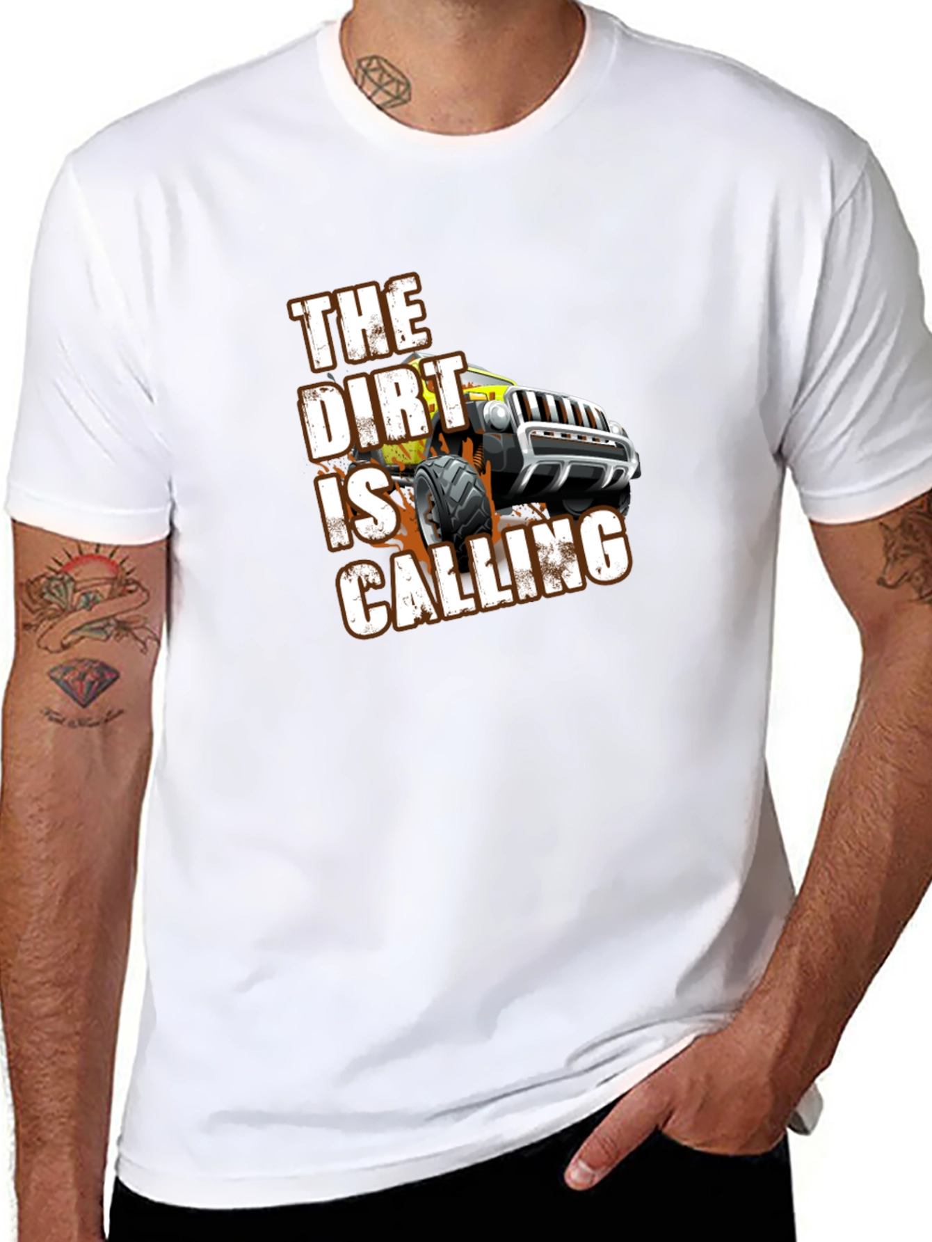 Dirt Is Calling Graphic Tee