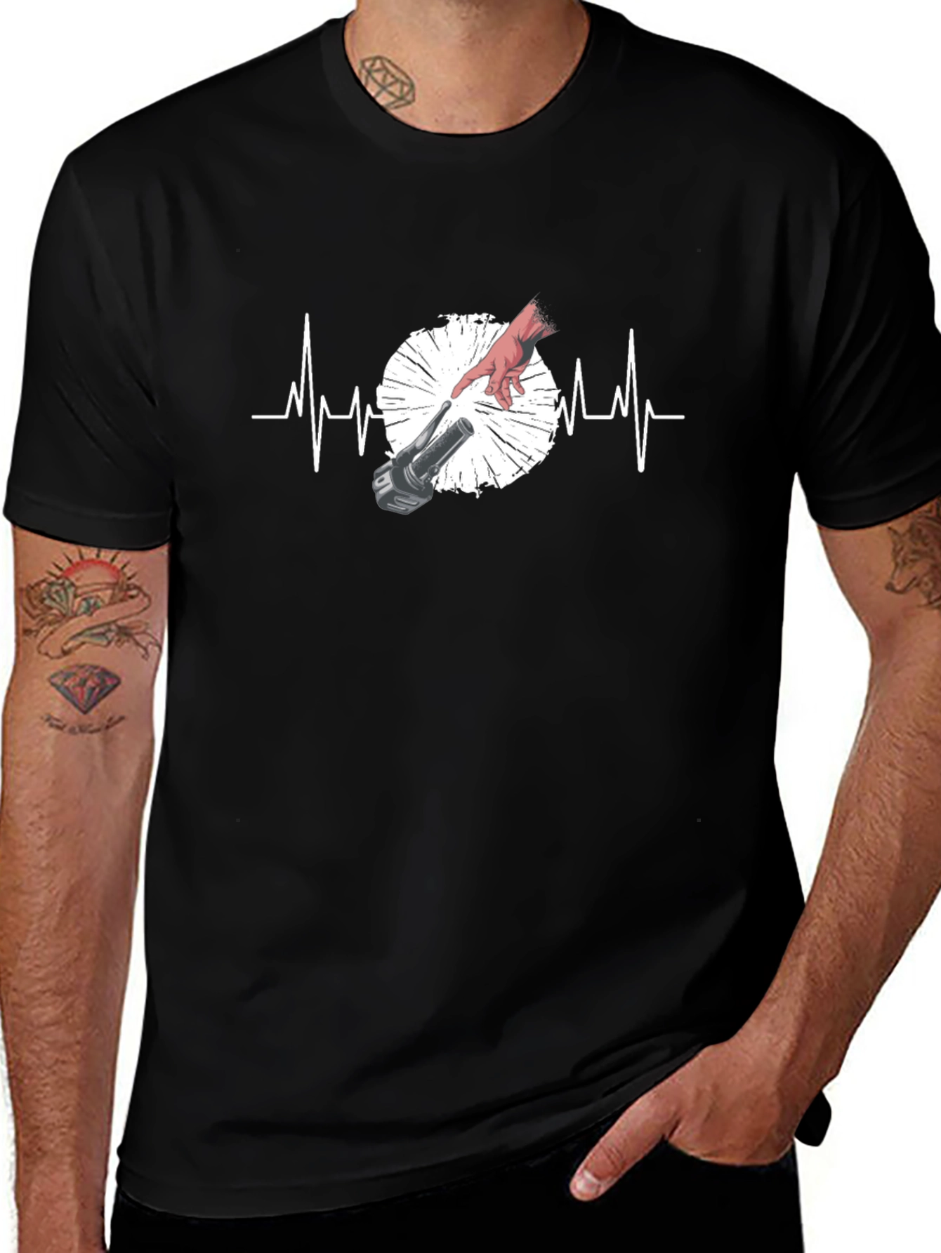 Creation Mechanic Black T-Shirt