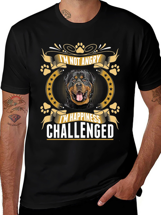 Rottweiler Im Not Angry Graphic T-Shirt