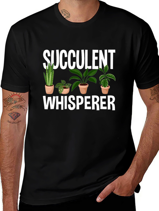 Succulent Whisperer Graphic T-Shirt