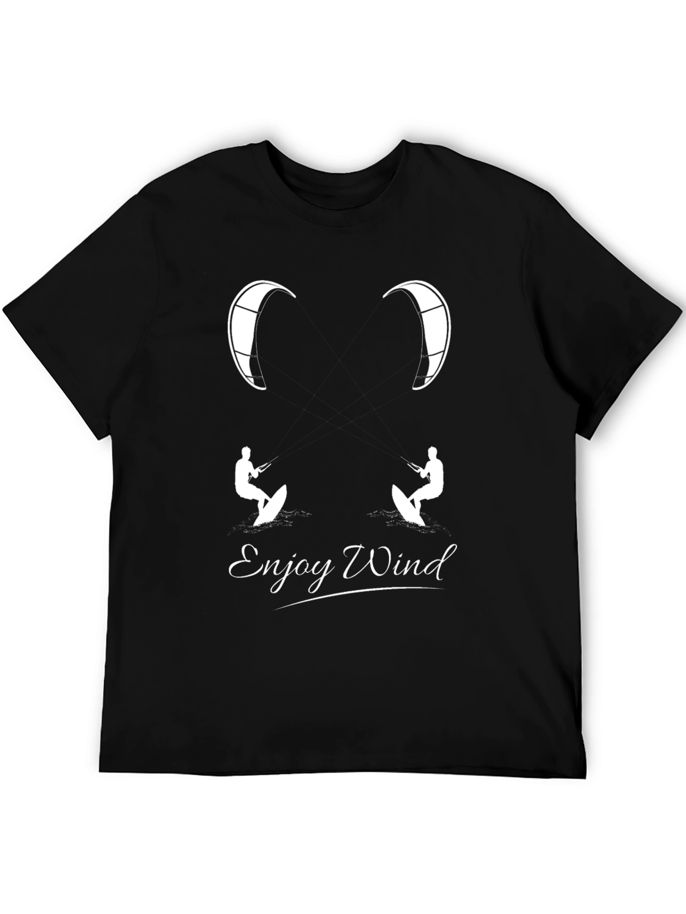 Enjoy Wind Kitesurfing Graphic Tee