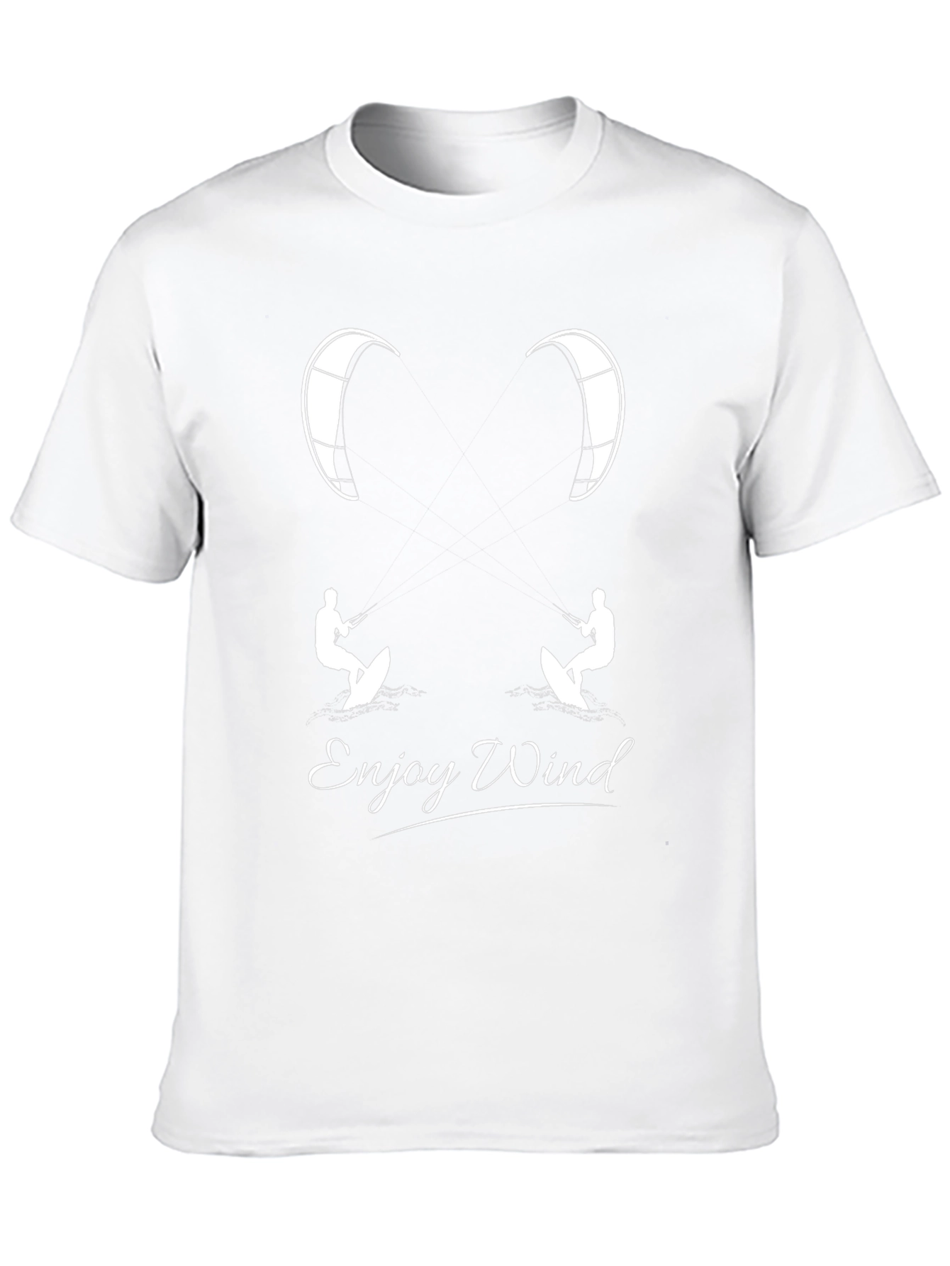 Enjoy Wind Kitesurfing Graphic Tee