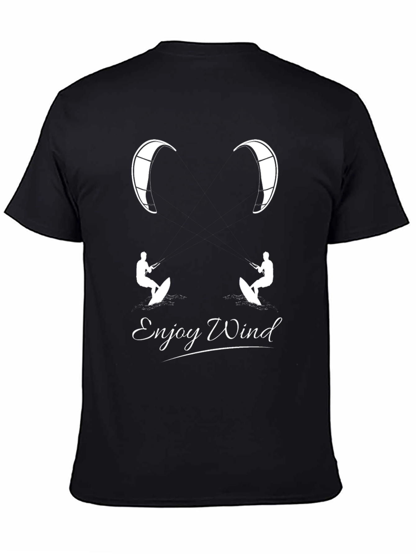 Enjoy Wind Kitesurfing Graphic Tee