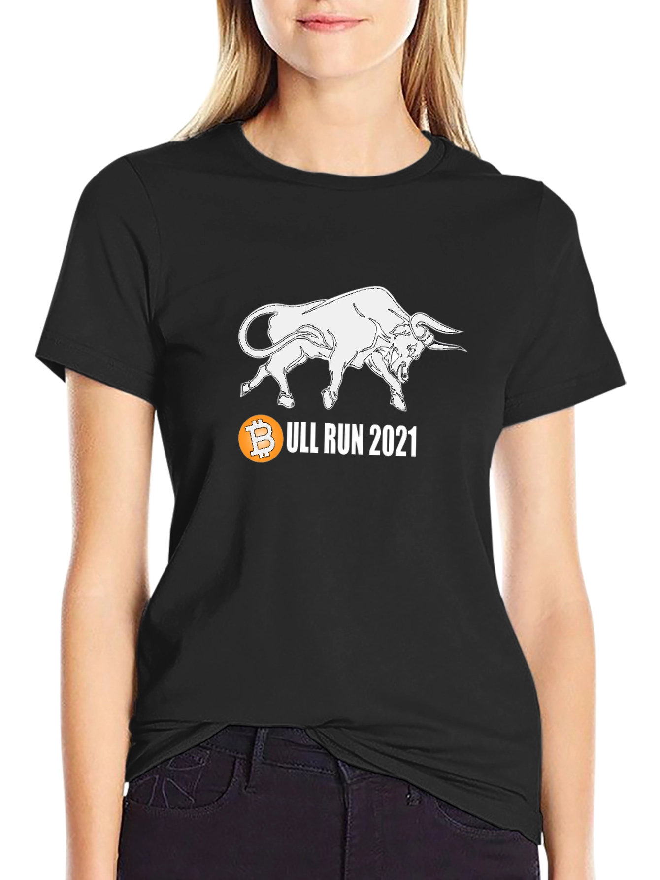 Bull Run 2021 Bitcoin Graphic Tee