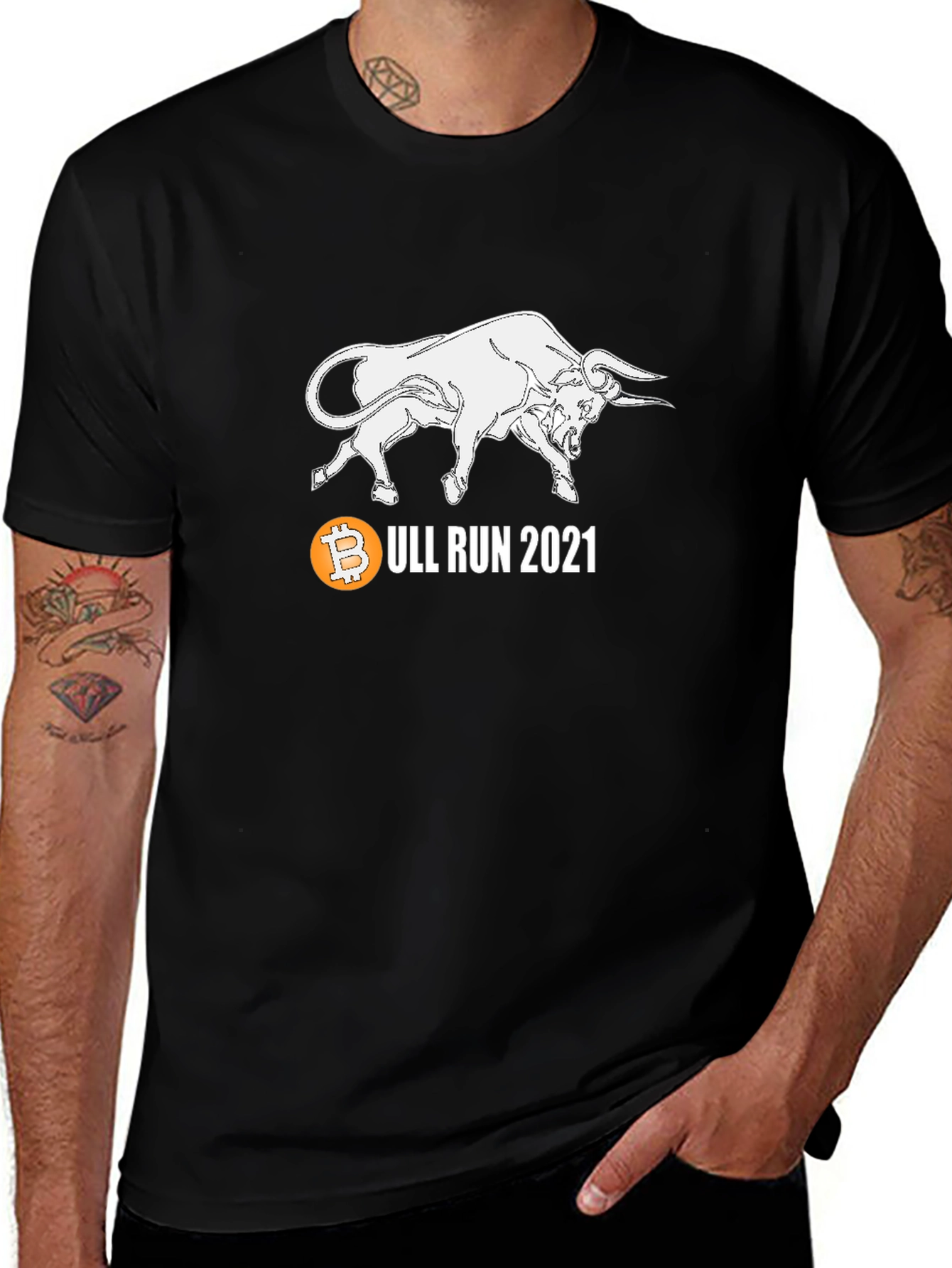 Bull Run 2021 Bitcoin Graphic Tee