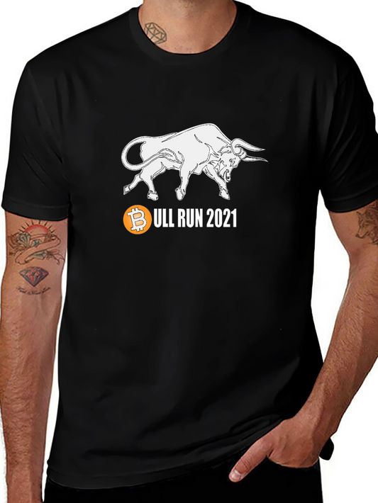 Bull Run 2021 Bitcoin Graphic Tee