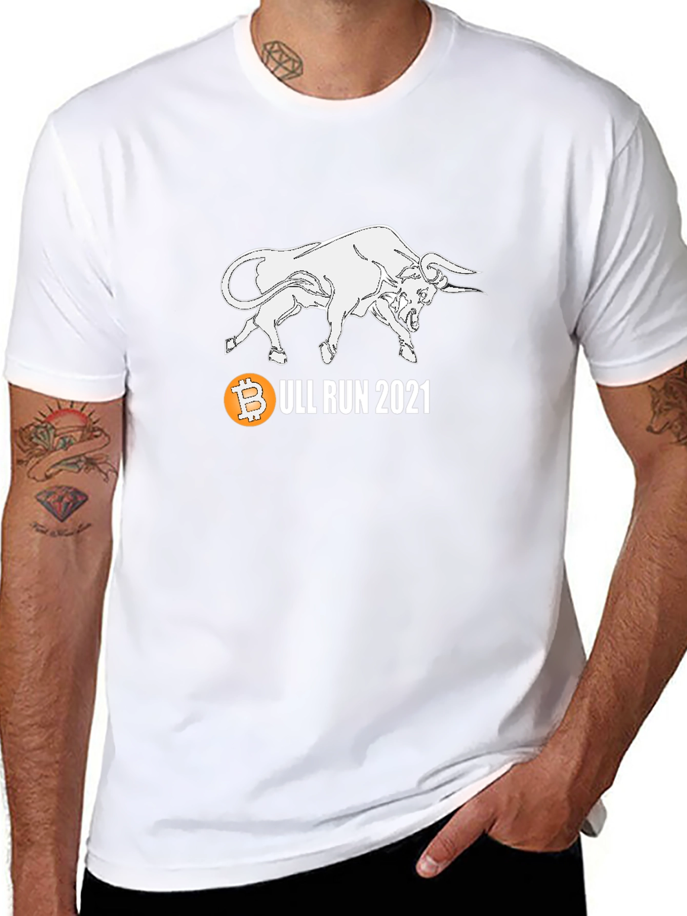 Bull Run 2021 Bitcoin Graphic Tee