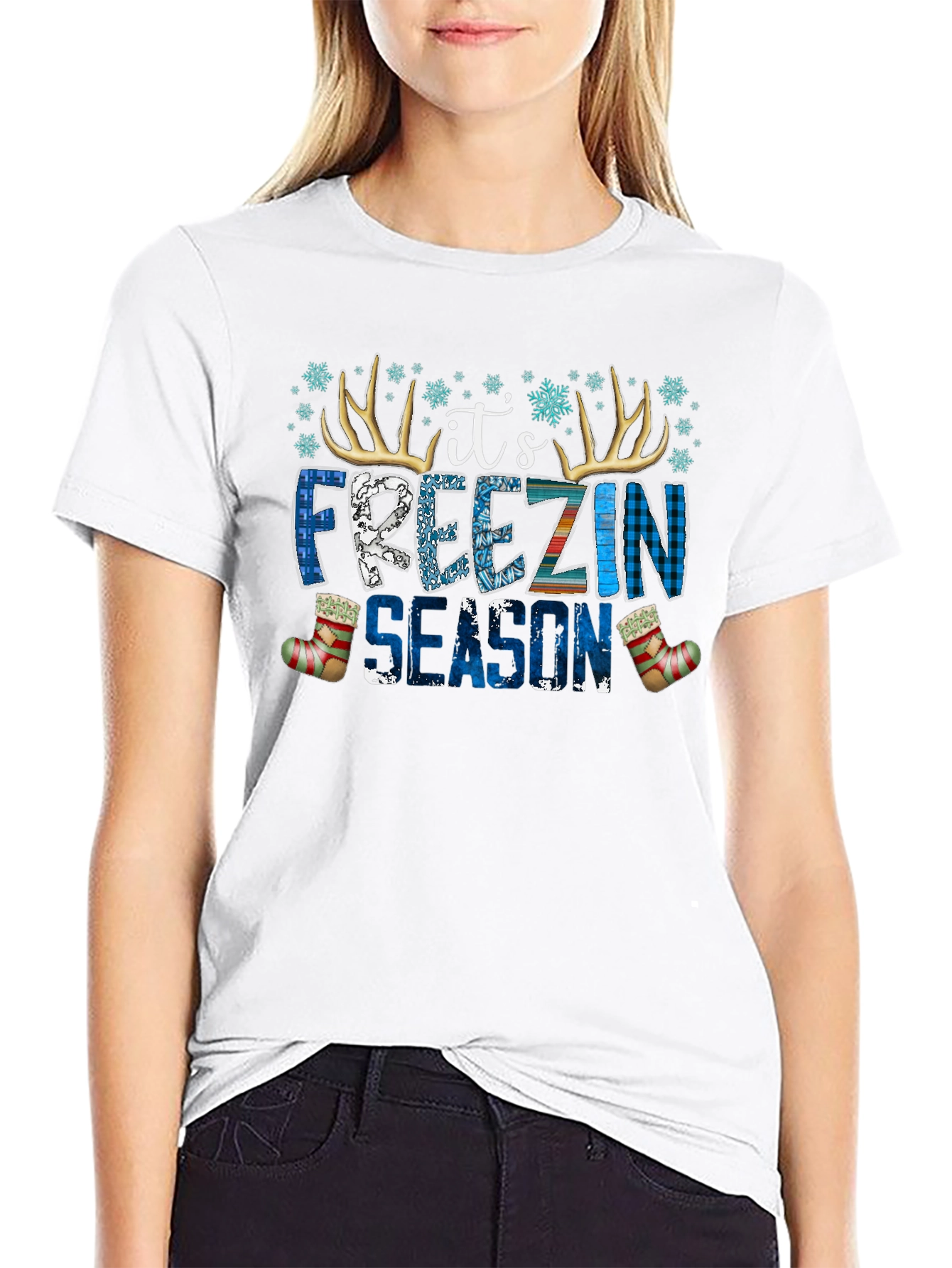Its Freezin Season Holiday T-Shirt