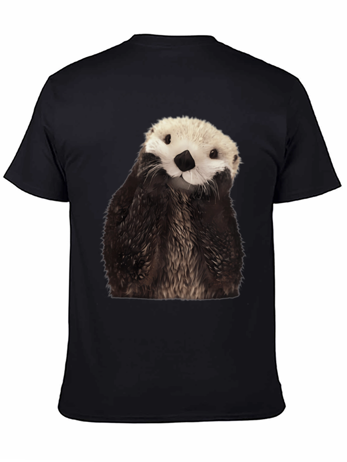 Otter Graphic Tee - Novelty Animal T-Shirt