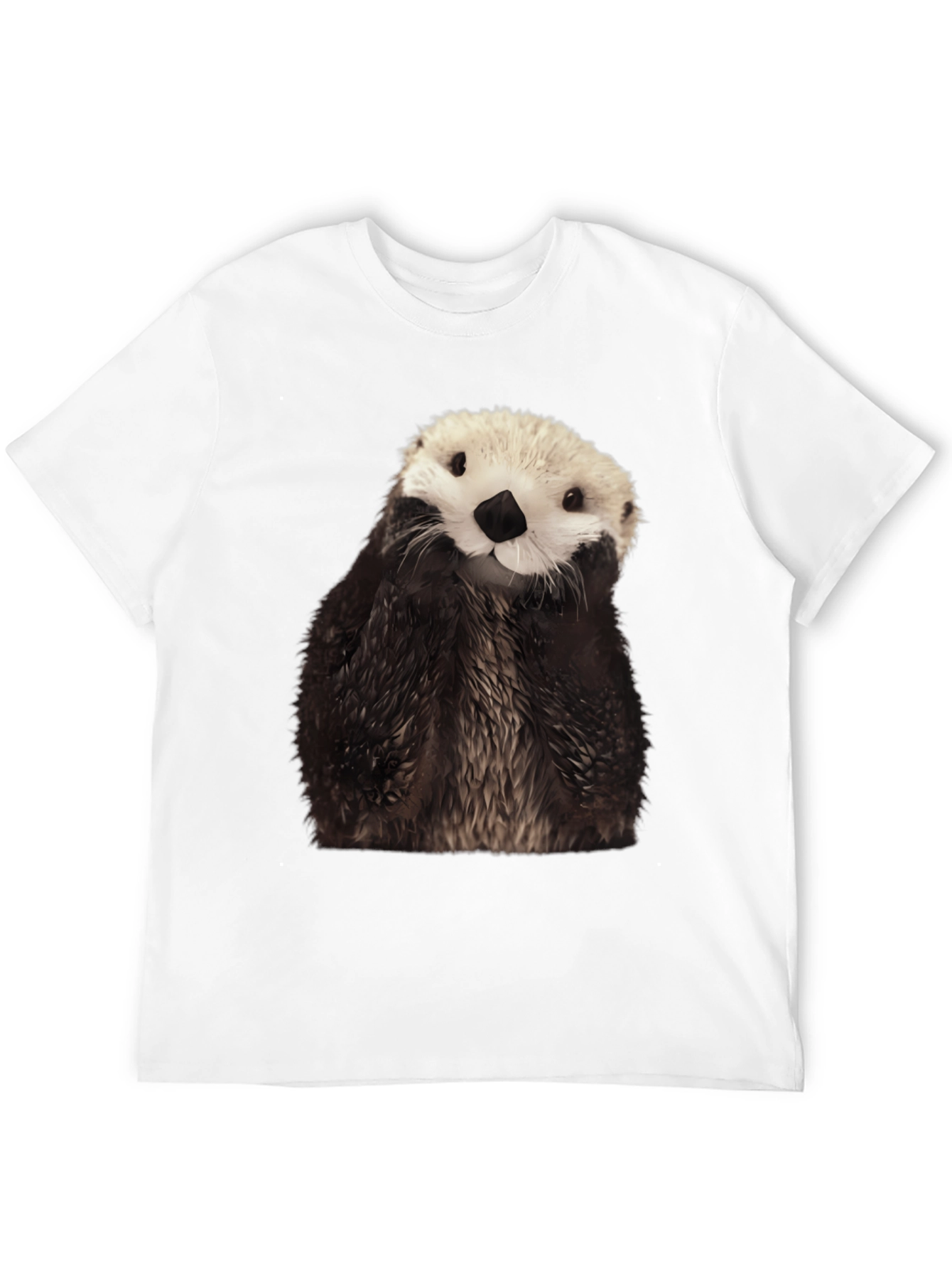 Otter Graphic Tee - Novelty Animal T-Shirt