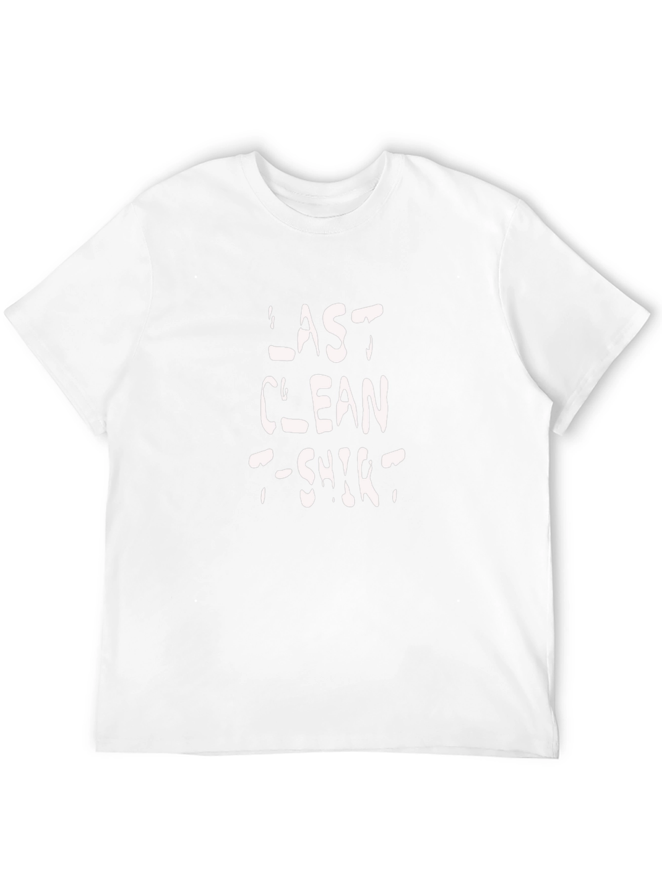 Last Clean T-Shirt - Novelty Graphic Tee