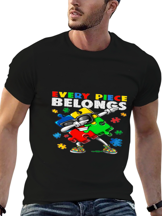 Autism Awareness T-Shirt: Every Piece Belongs
