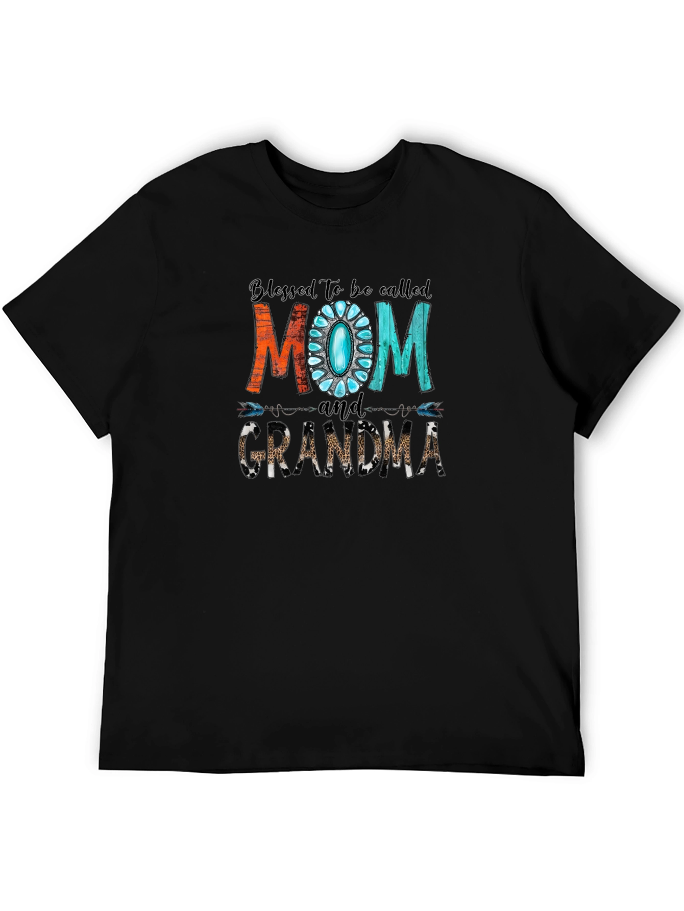 Blessed Mom and Grandma Graphic Tee