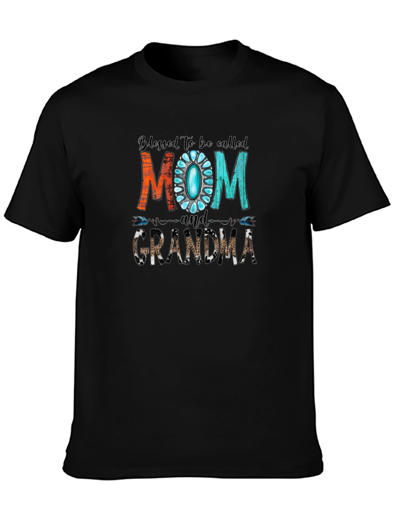 Blessed Mom and Grandma Graphic Tee