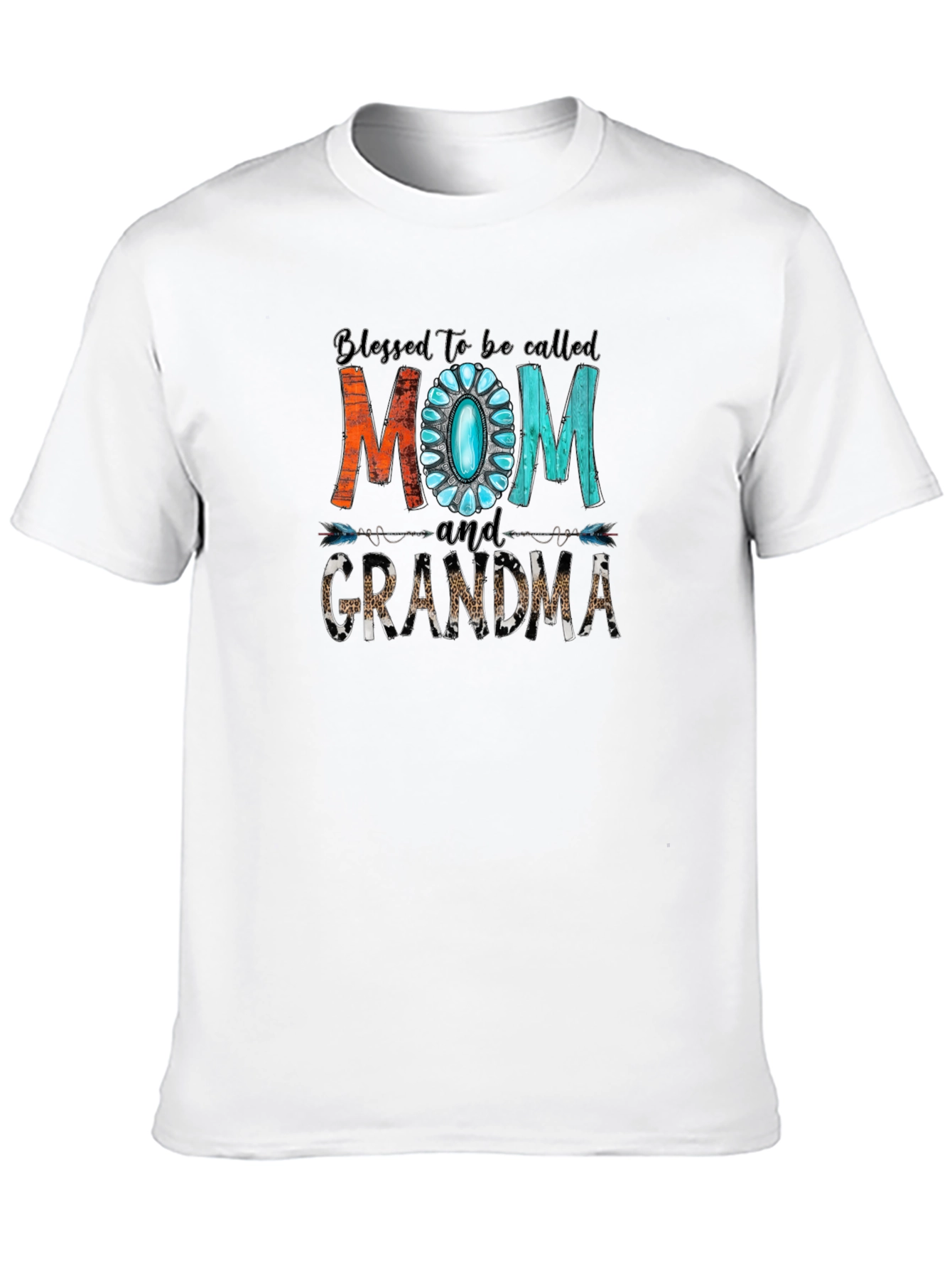 Blessed Mom and Grandma Graphic Tee