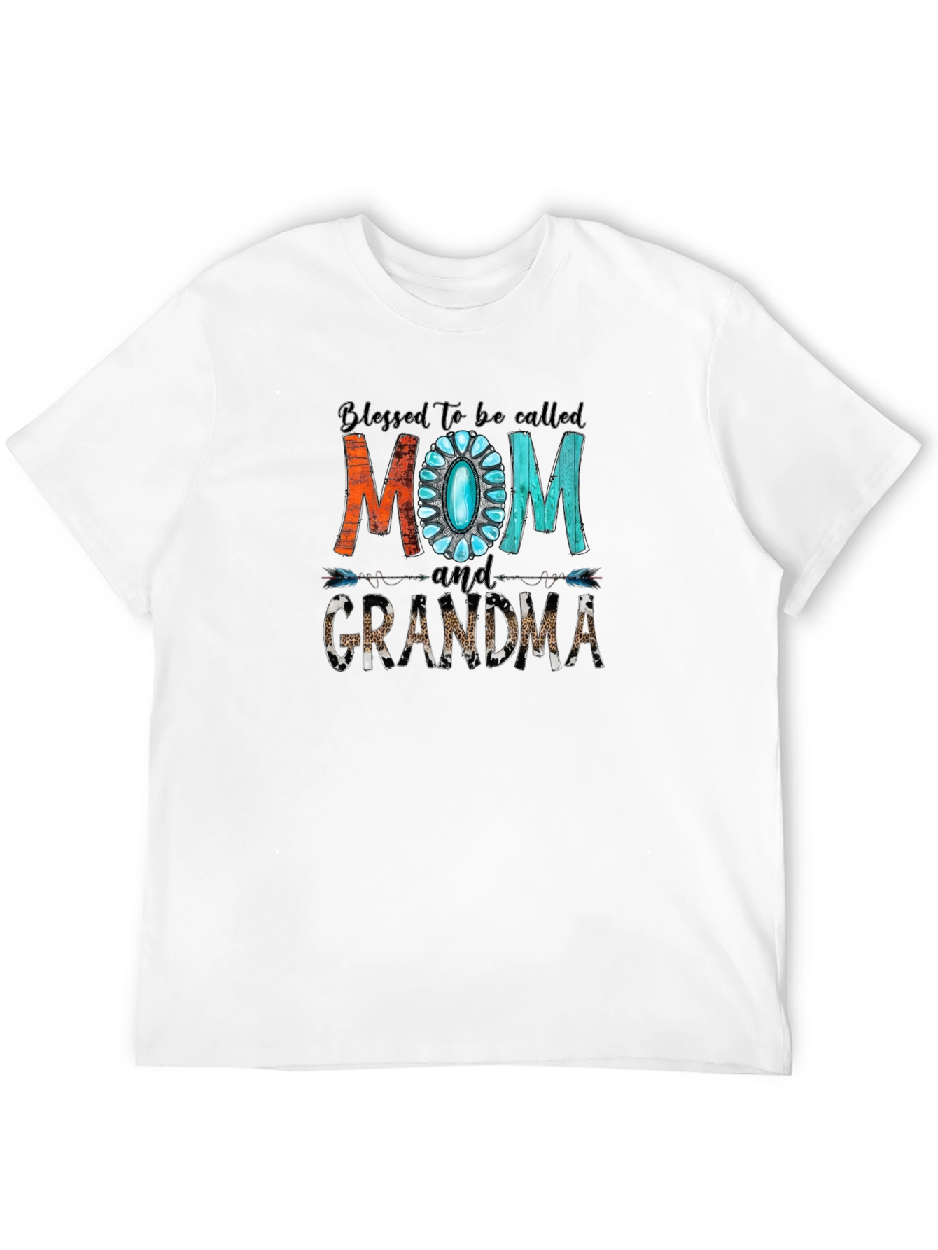 Blessed Mom and Grandma Graphic Tee