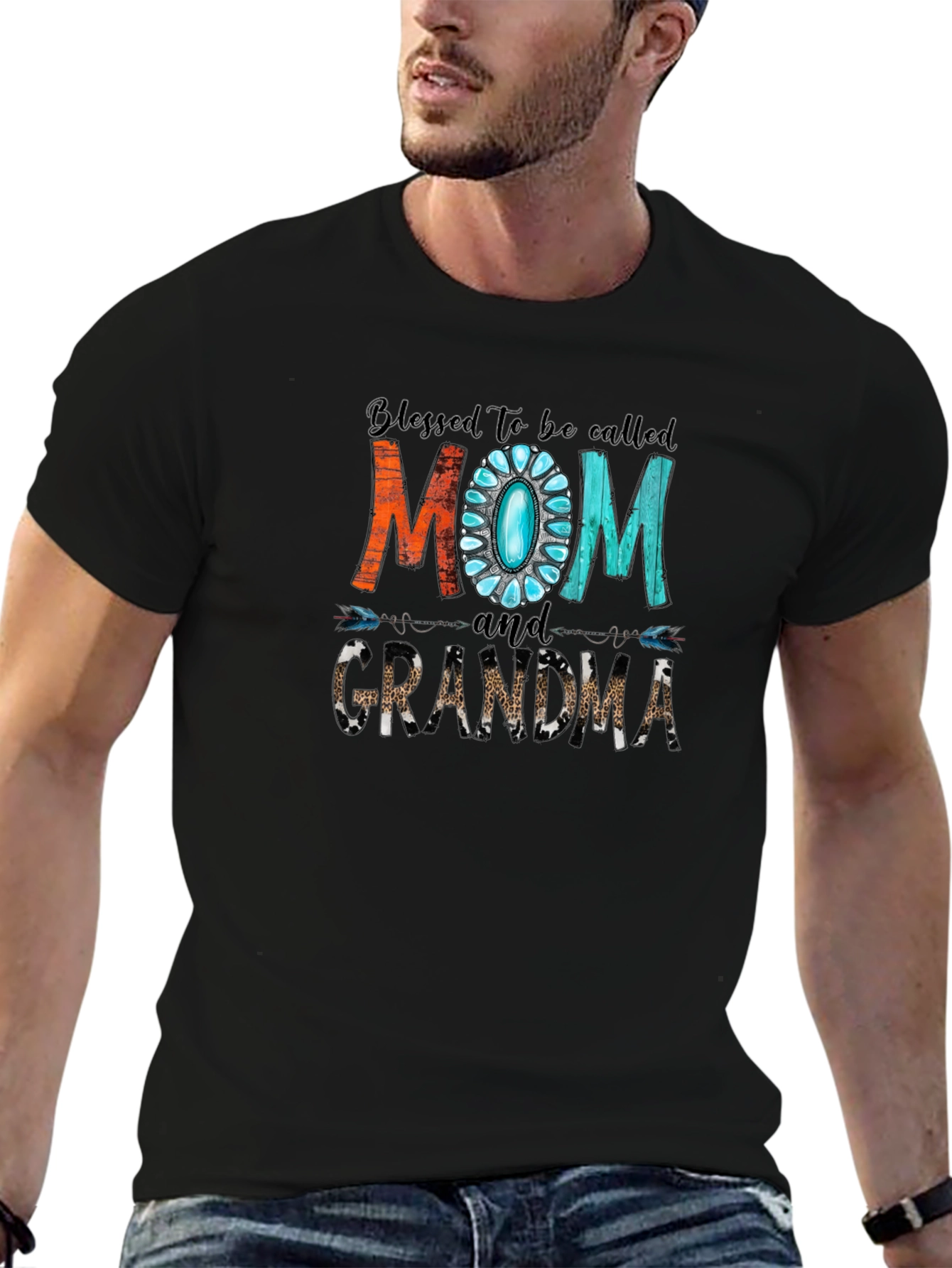 Blessed Mom and Grandma Graphic Tee