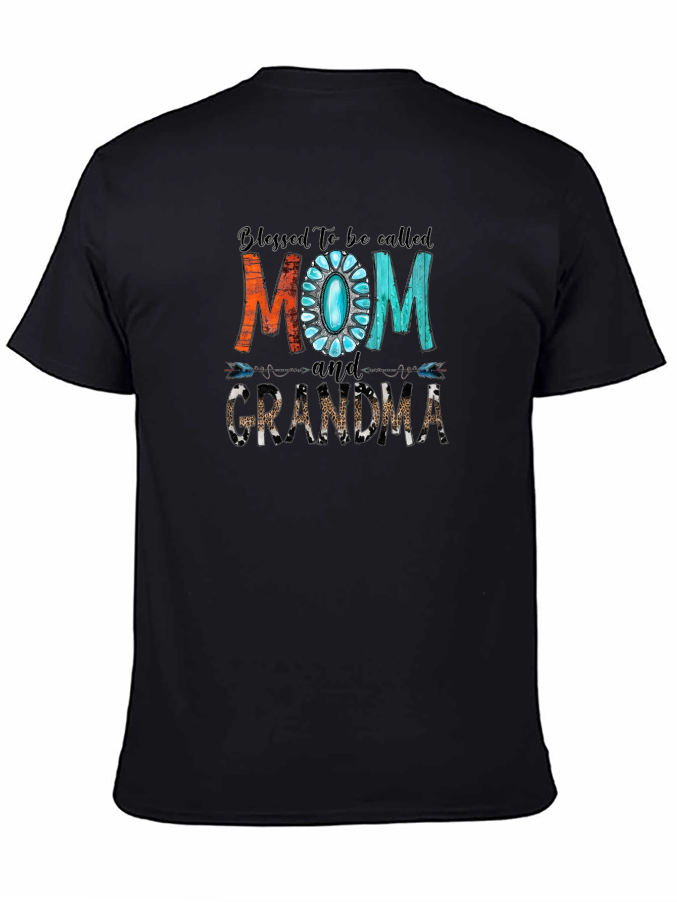 Blessed Mom and Grandma Graphic Tee