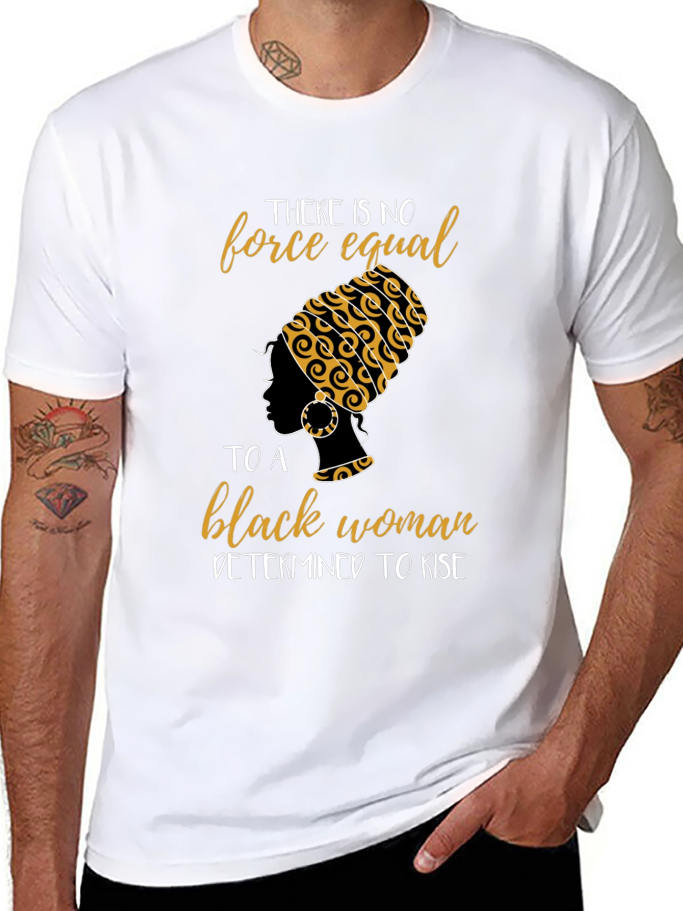 Empowered Black Woman Graphic Tee