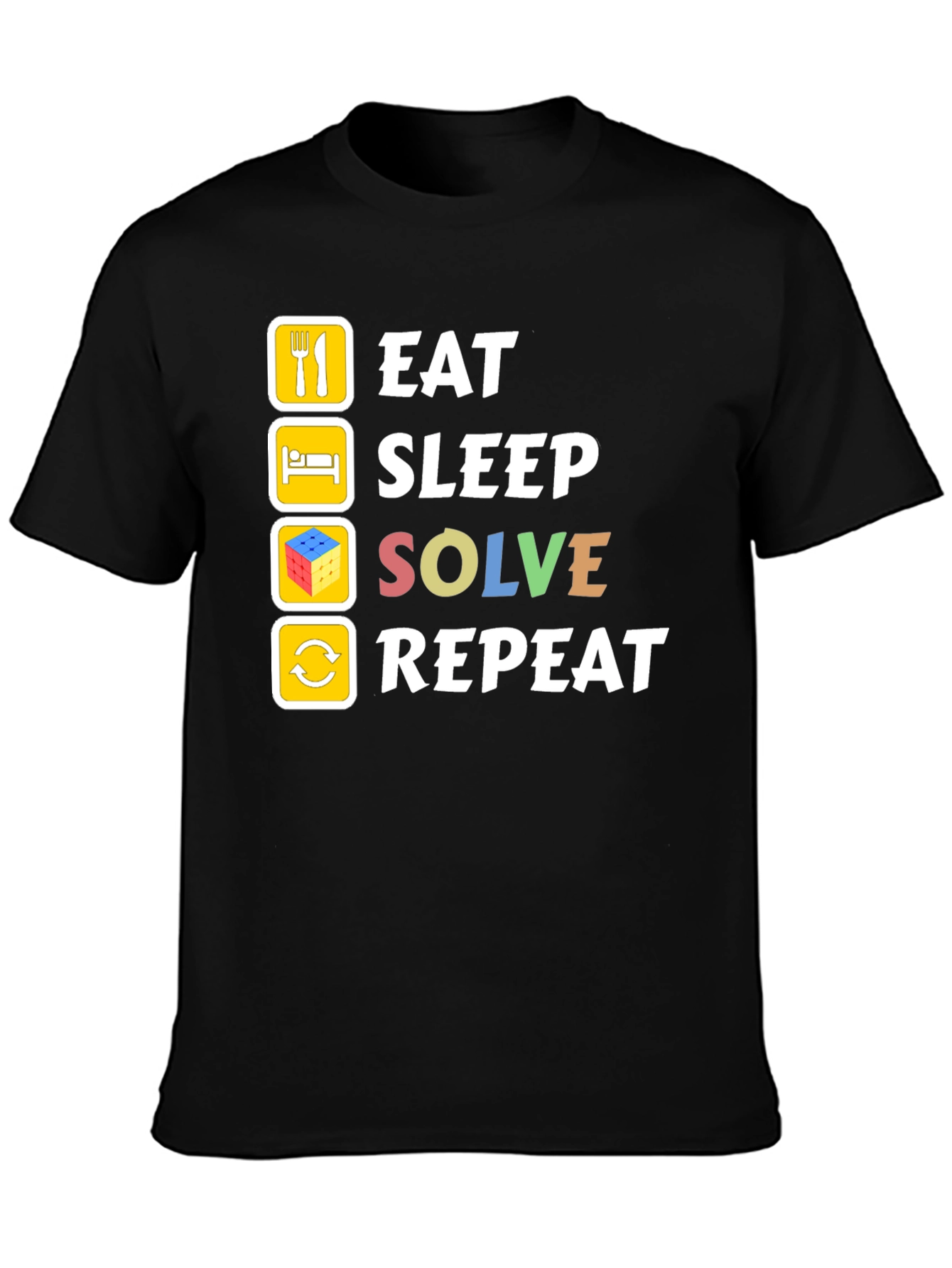 Eat Sleep Solve Repeat T-Shirt