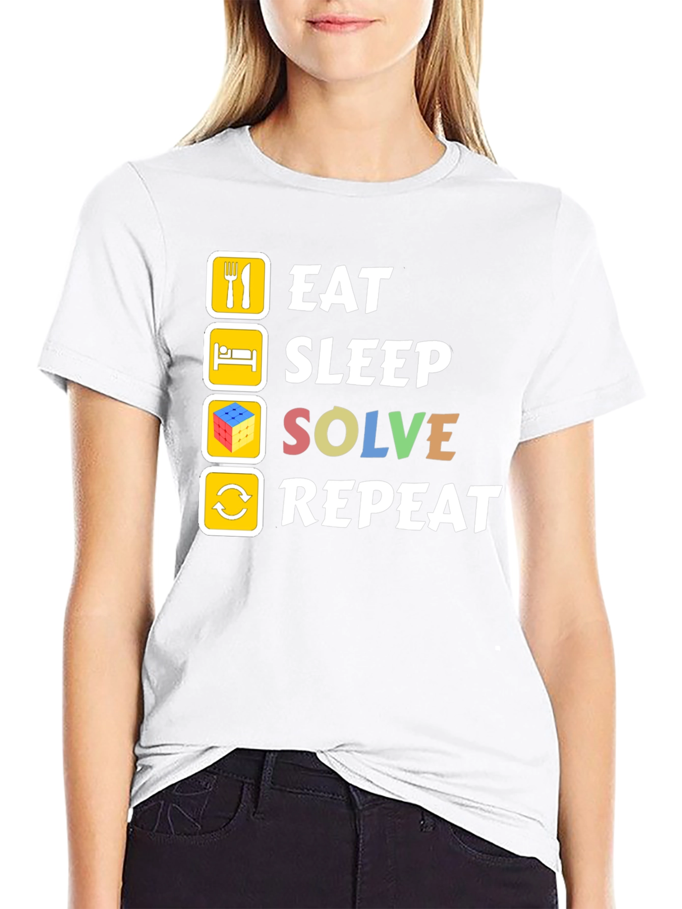 Eat Sleep Solve Repeat T-Shirt