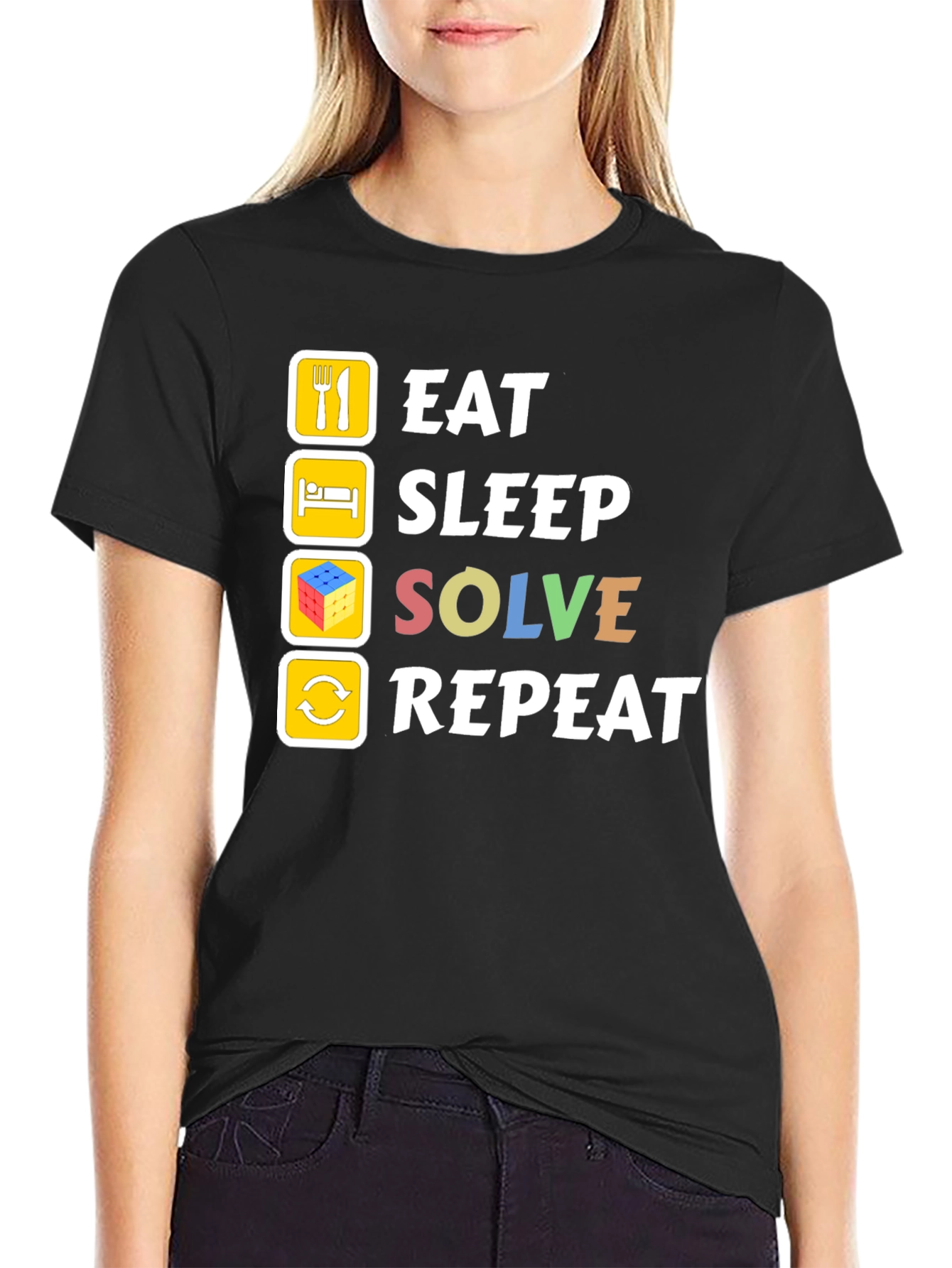 Eat Sleep Solve Repeat T-Shirt