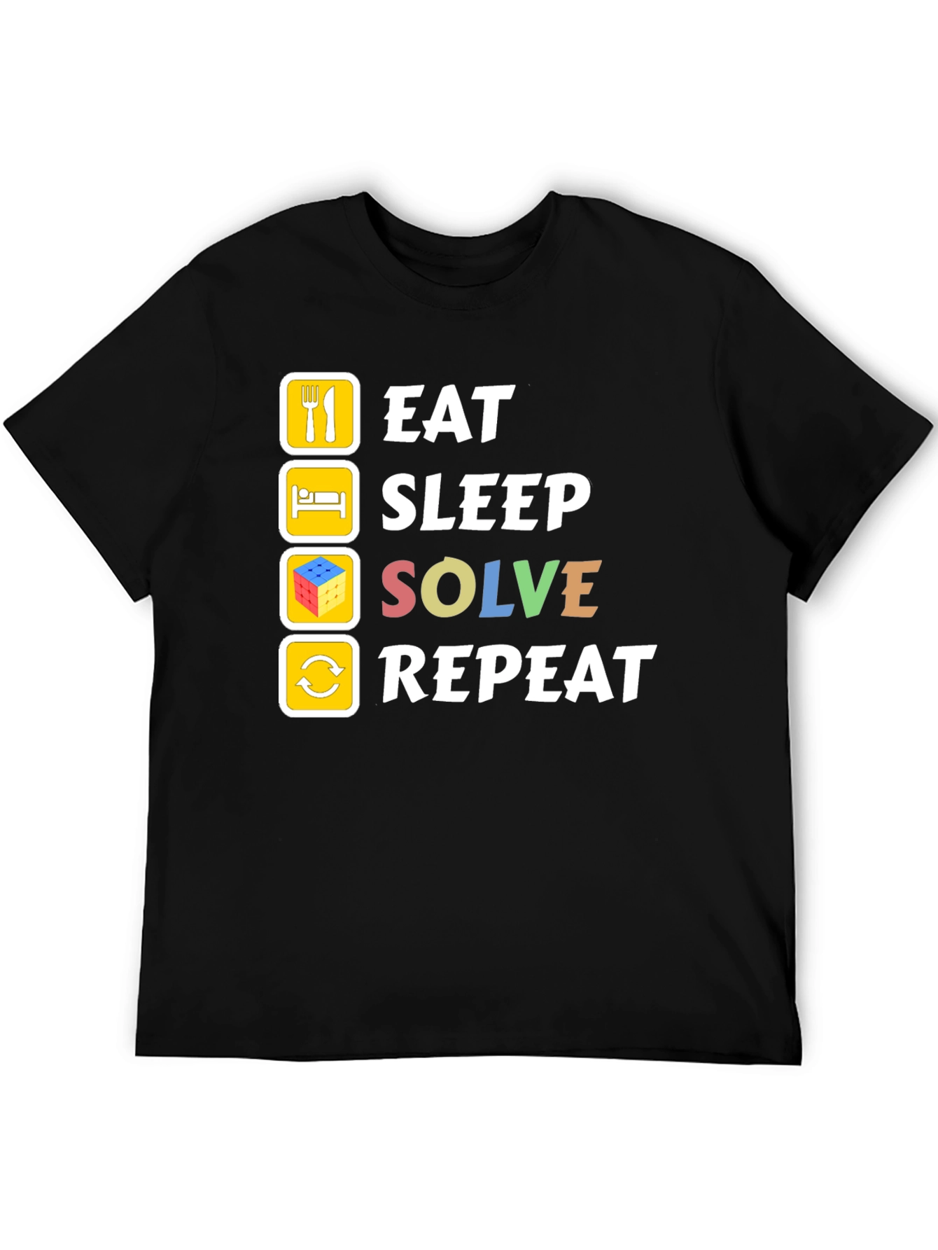Eat Sleep Solve Repeat T-Shirt