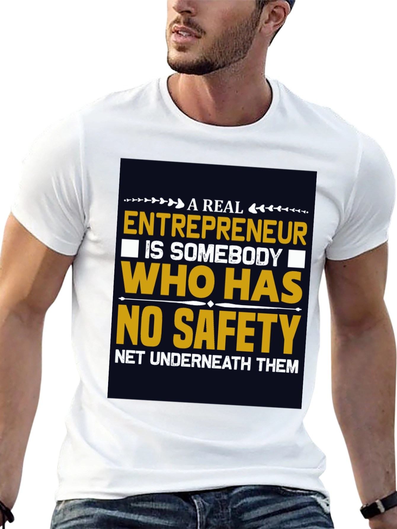 Entrepreneurship T-Shirt - No Safety Net