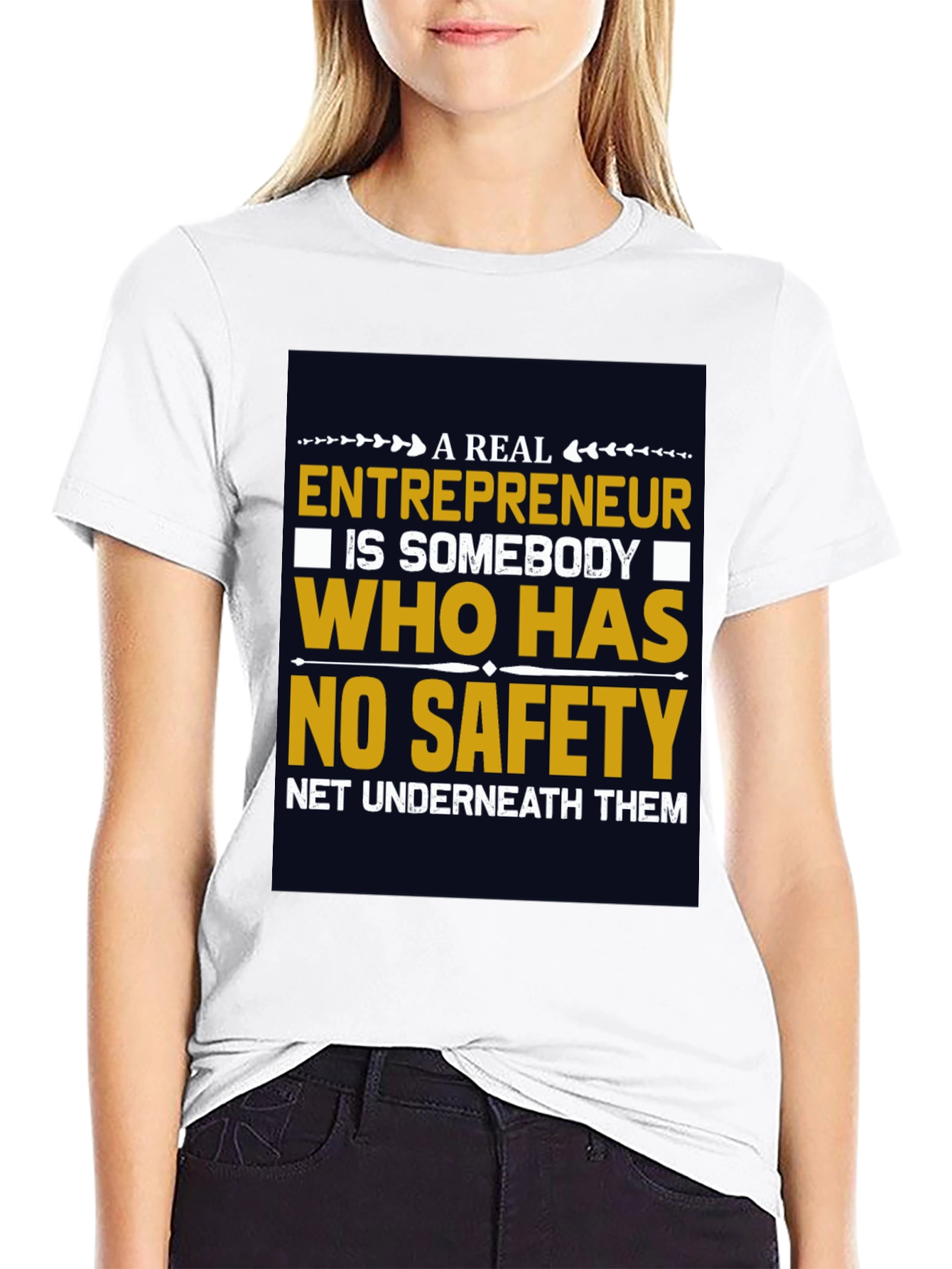 Entrepreneurship T-Shirt - No Safety Net