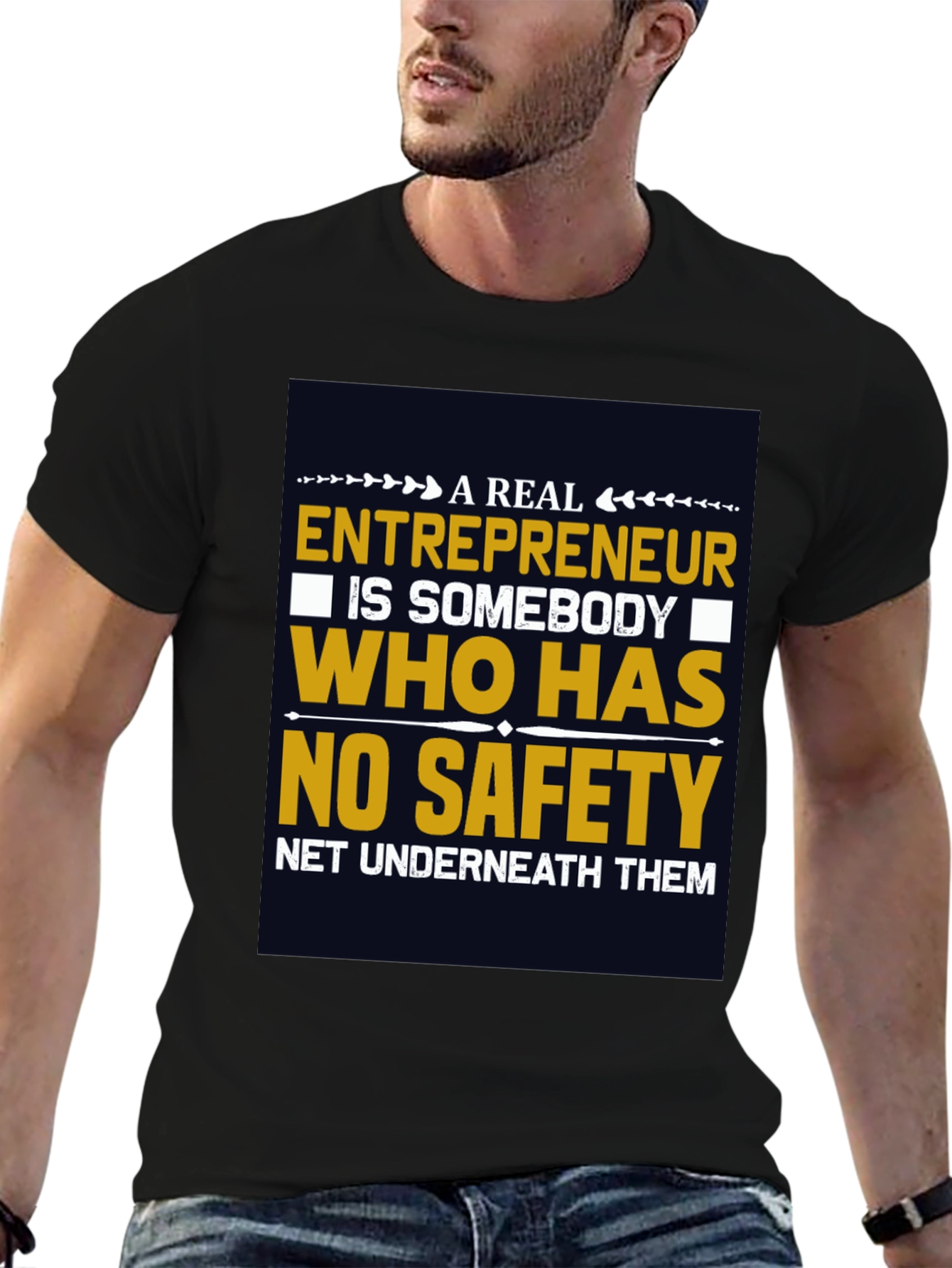 Entrepreneurship T-Shirt - No Safety Net