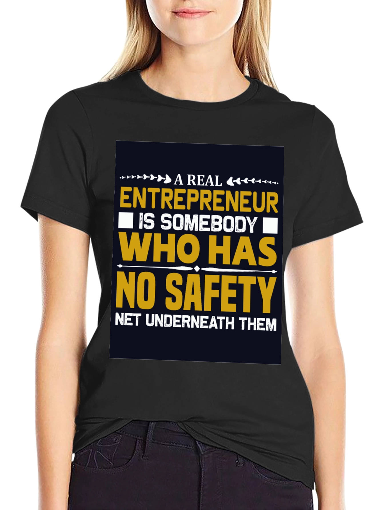 Entrepreneurship T-Shirt - No Safety Net